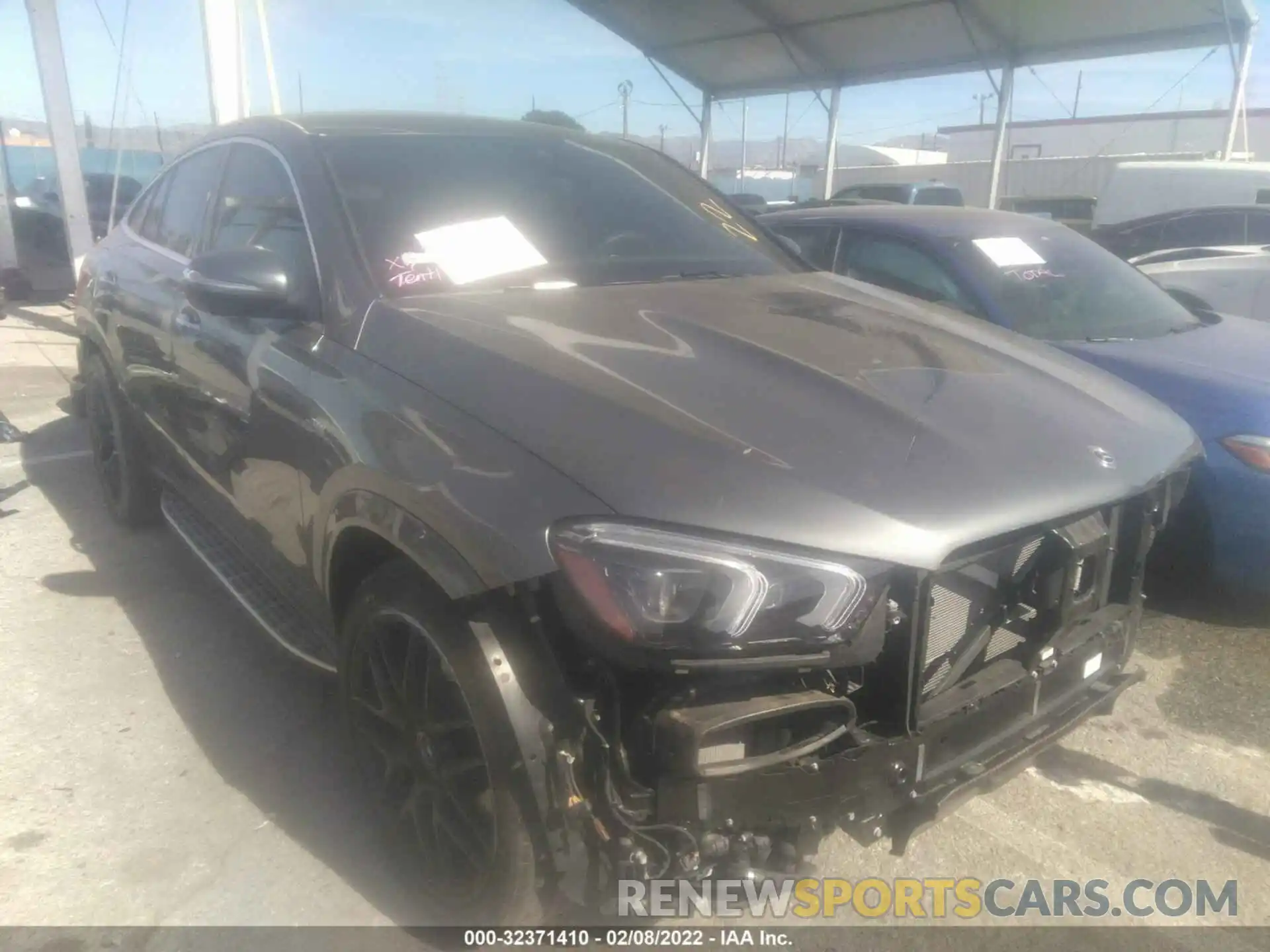 1 Photograph of a damaged car 4JGFD6BB5MA254833 MERCEDES-BENZ GLE 2021