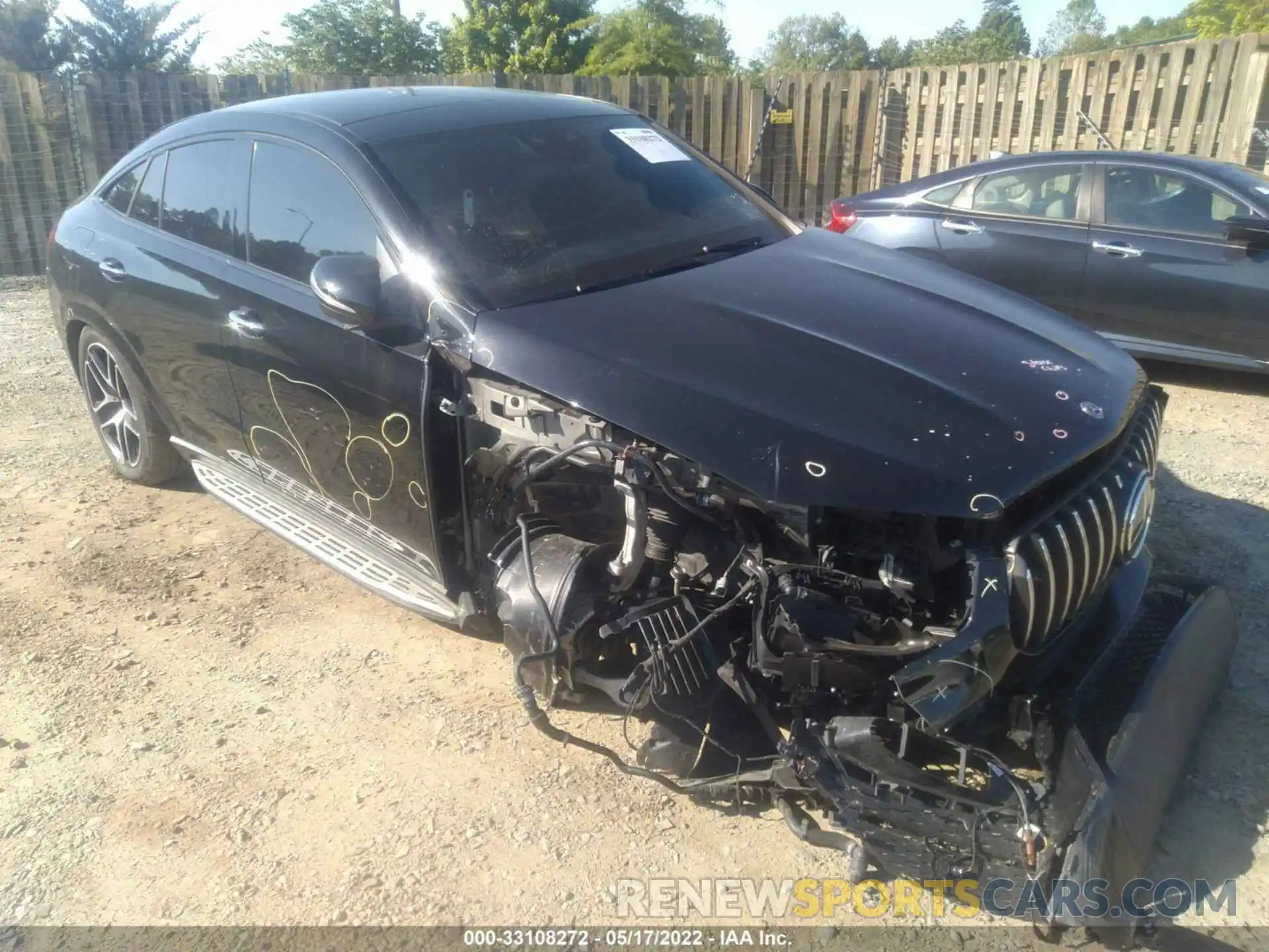 1 Photograph of a damaged car 4JGFD6BB6MA216494 MERCEDES-BENZ GLE 2021