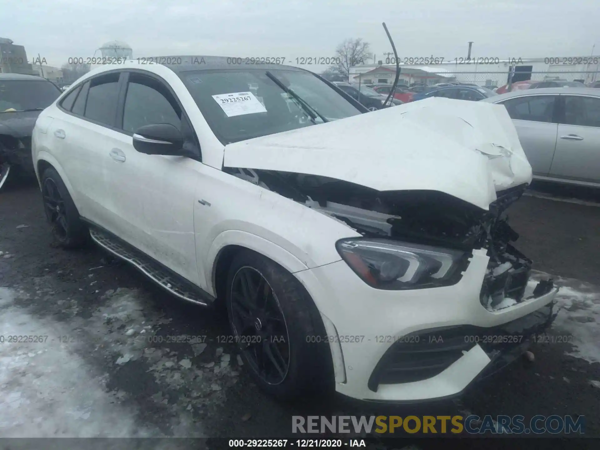 1 Photograph of a damaged car 4JGFD6BB8MA203553 MERCEDES-BENZ GLE 2021