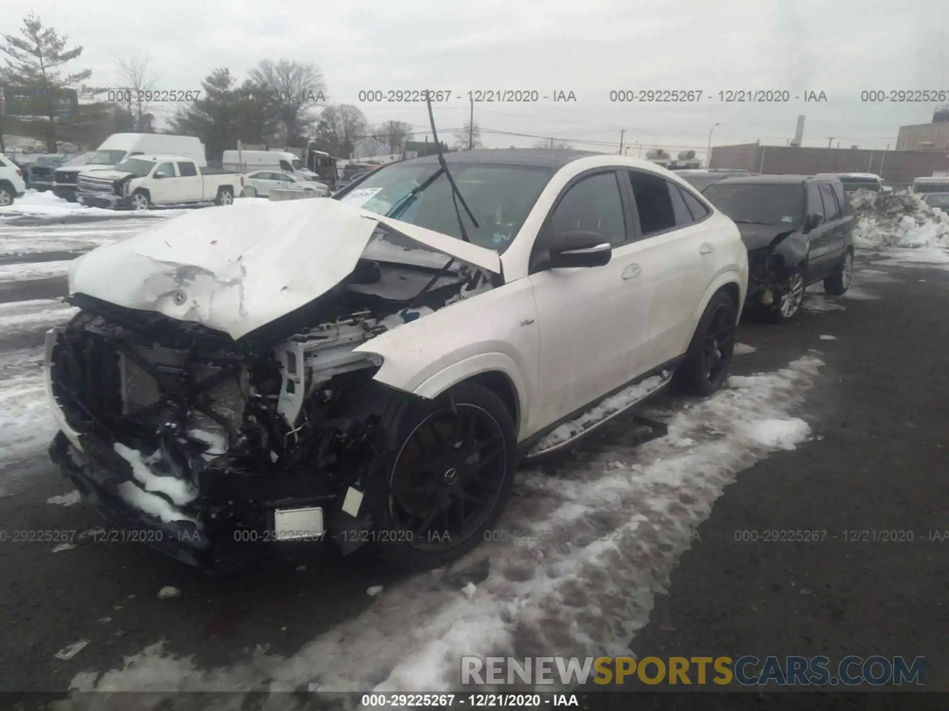 2 Photograph of a damaged car 4JGFD6BB8MA203553 MERCEDES-BENZ GLE 2021