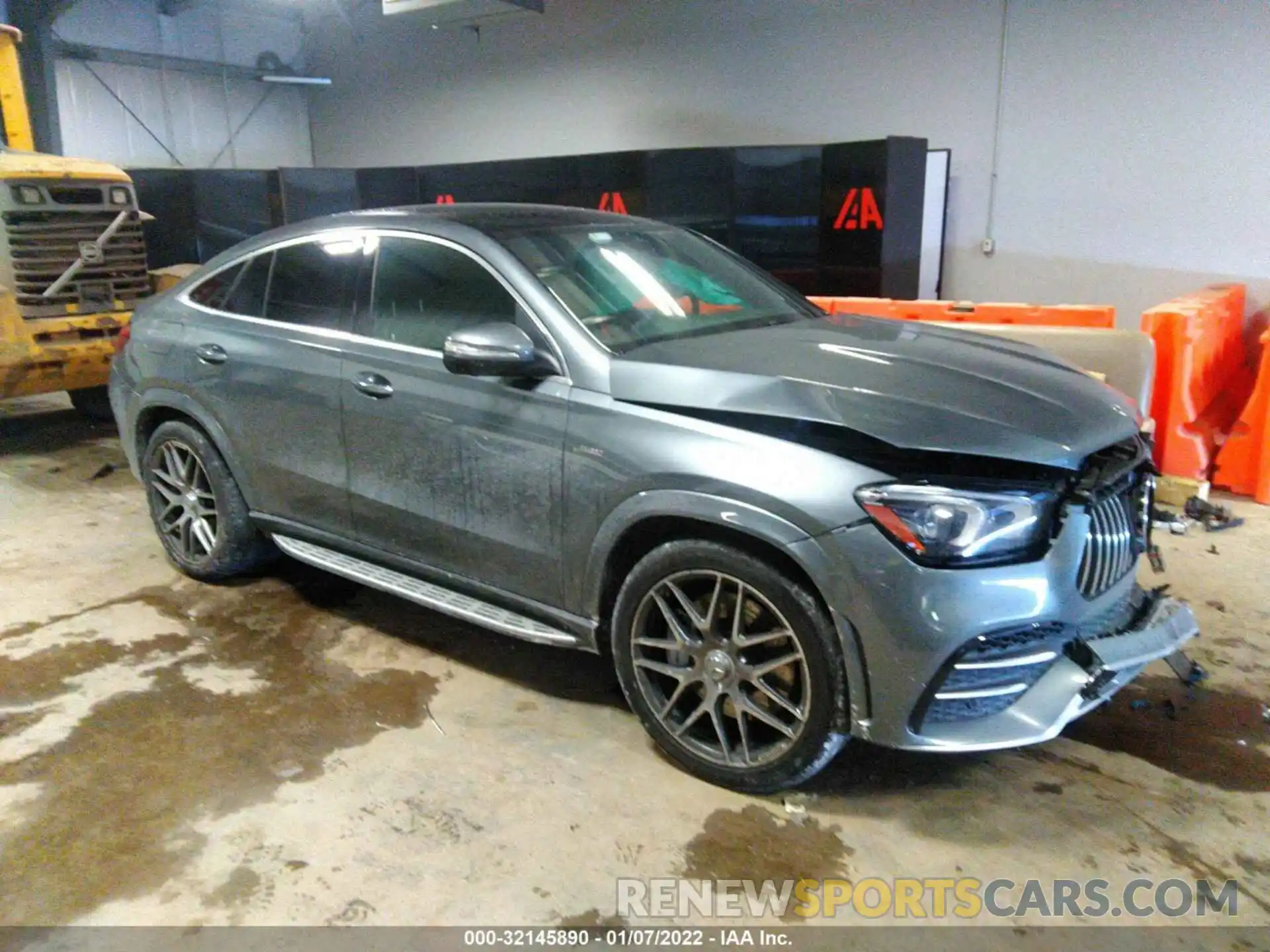 1 Photograph of a damaged car 4JGFD6BB8MA274414 MERCEDES-BENZ GLE 2021