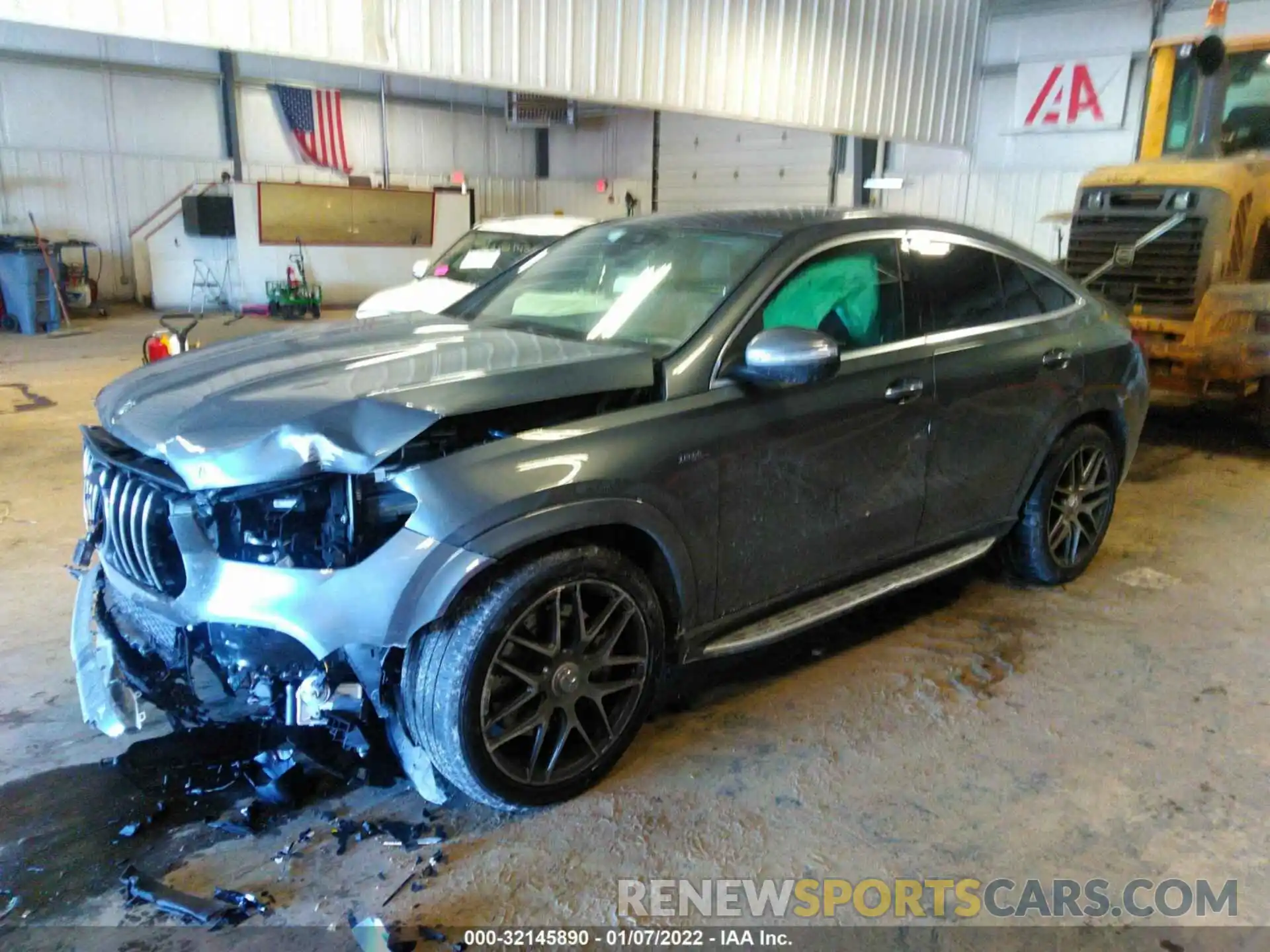 2 Photograph of a damaged car 4JGFD6BB8MA274414 MERCEDES-BENZ GLE 2021