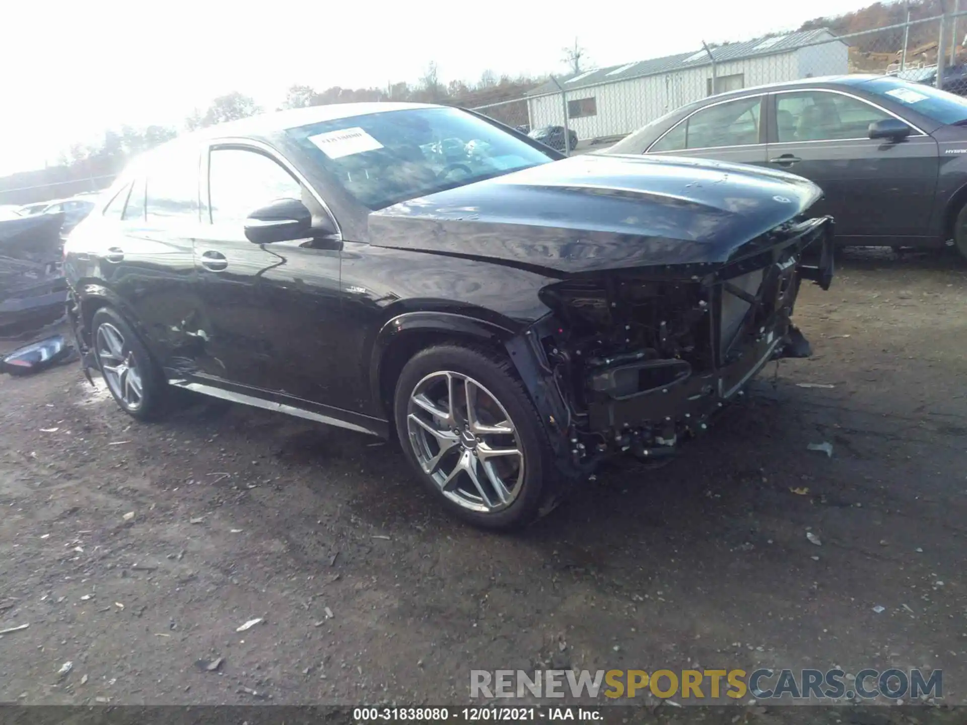 1 Photograph of a damaged car 4JGFD6BB8MA450135 MERCEDES-BENZ GLE 2021