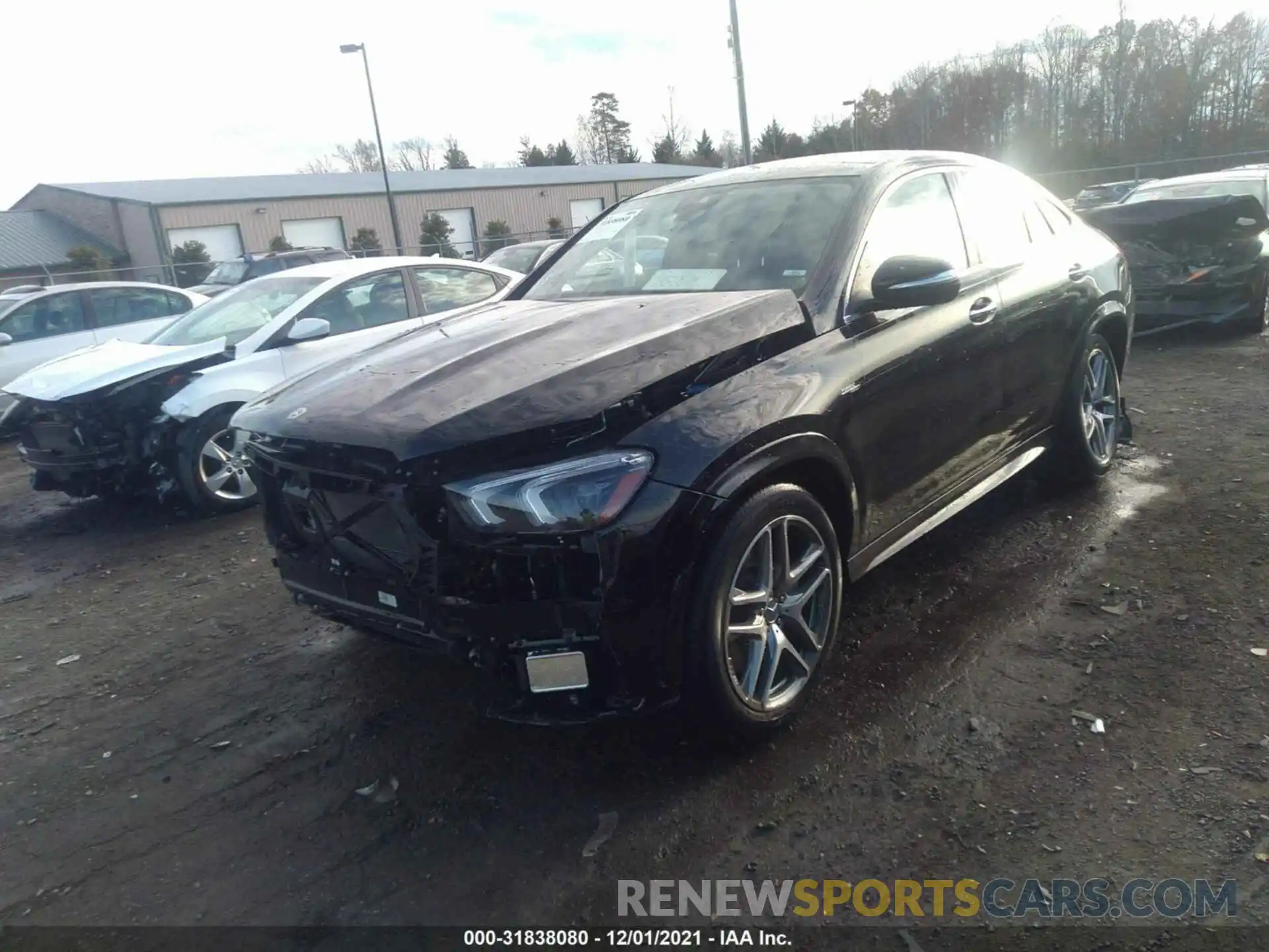 2 Photograph of a damaged car 4JGFD6BB8MA450135 MERCEDES-BENZ GLE 2021