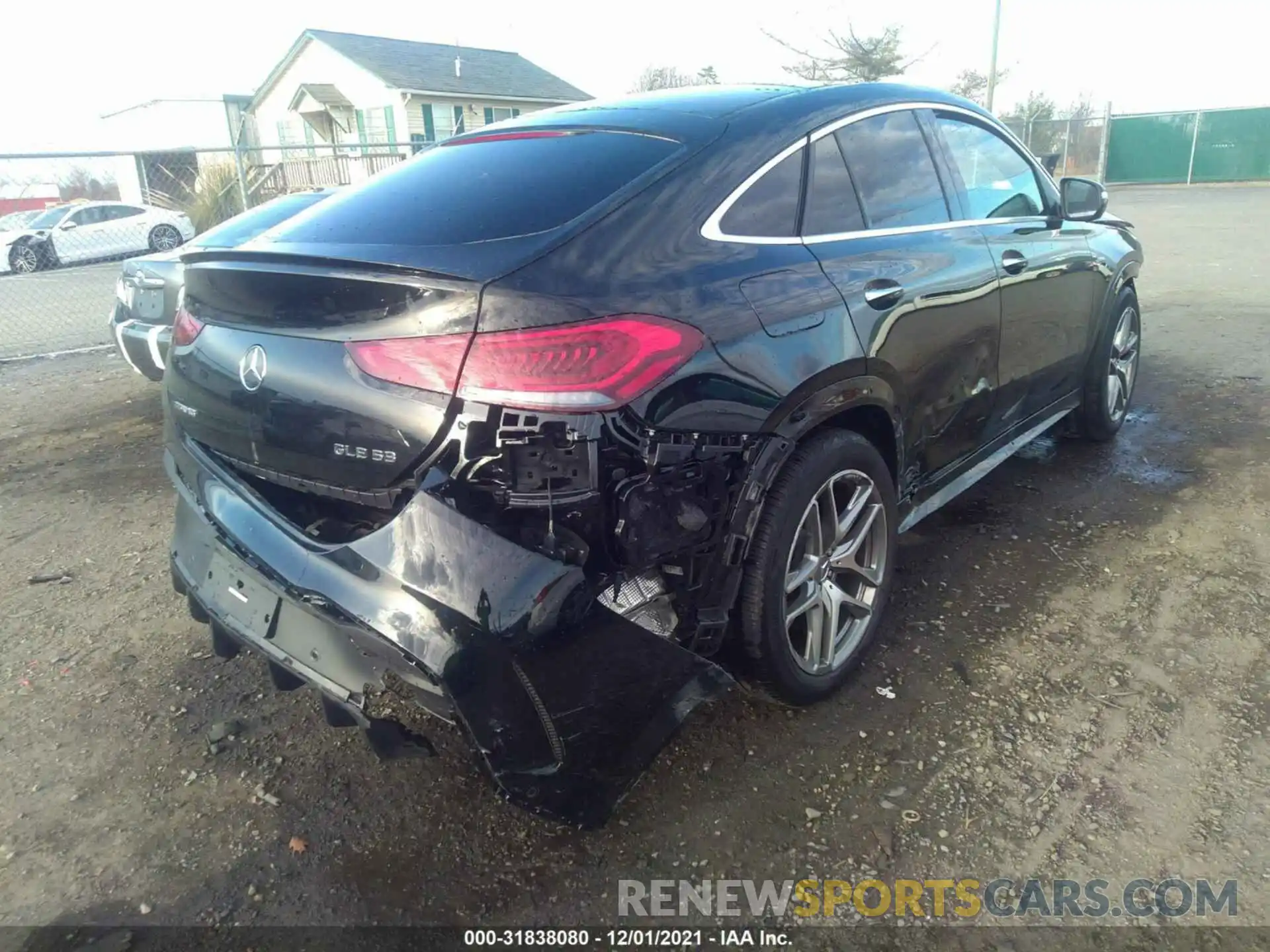 4 Photograph of a damaged car 4JGFD6BB8MA450135 MERCEDES-BENZ GLE 2021