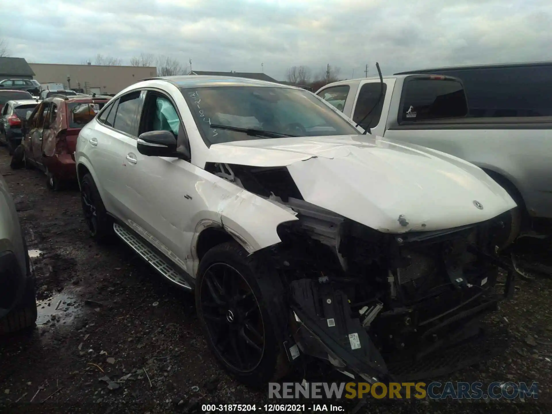 1 Photograph of a damaged car 4JGFD6BB9MA203903 MERCEDES-BENZ GLE 2021