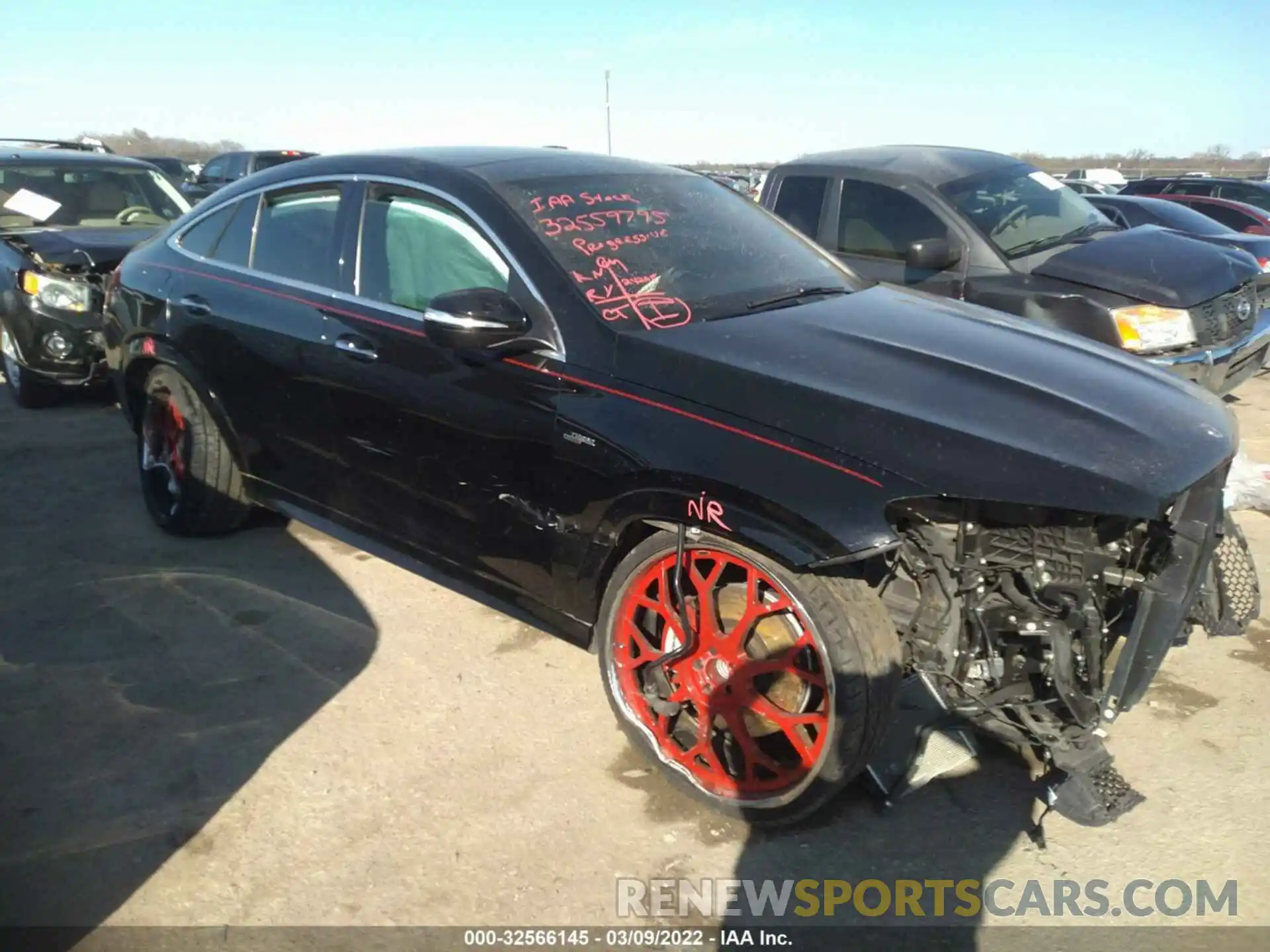 1 Photograph of a damaged car 4JGFD6BB9MA328268 MERCEDES-BENZ GLE 2021