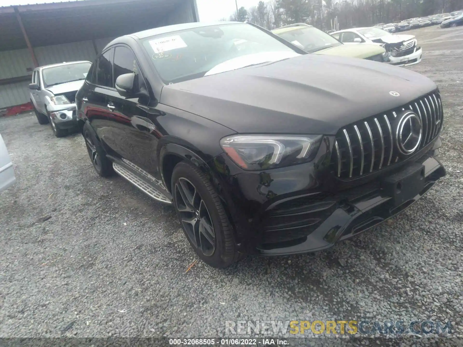 1 Photograph of a damaged car 4JGFD6BBXMA218717 MERCEDES-BENZ GLE 2021