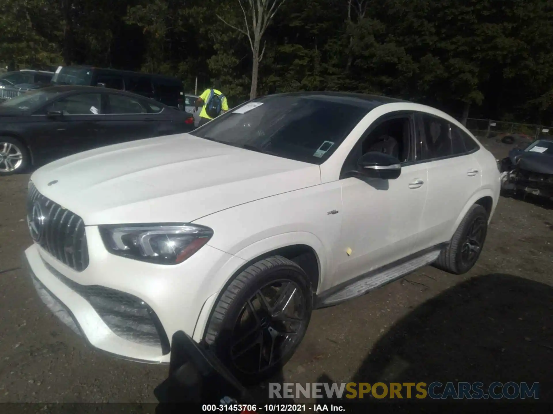 2 Photograph of a damaged car 4JGFD6BBXMA230611 MERCEDES-BENZ GLE 2021