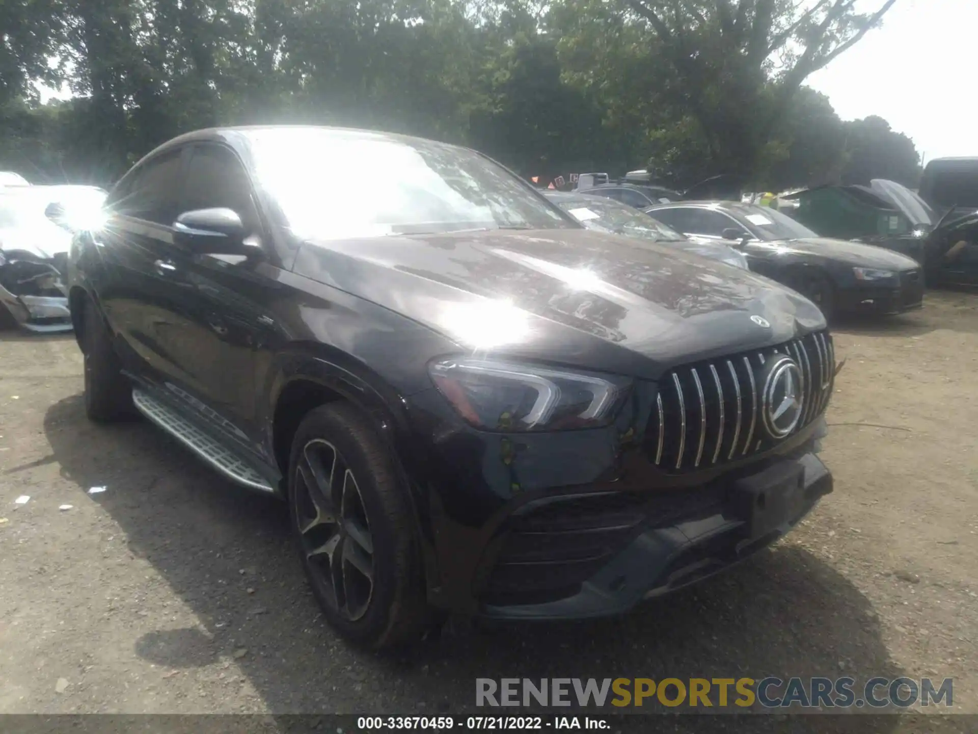 1 Photograph of a damaged car 4JGFD6BBXMA440996 MERCEDES-BENZ GLE 2021