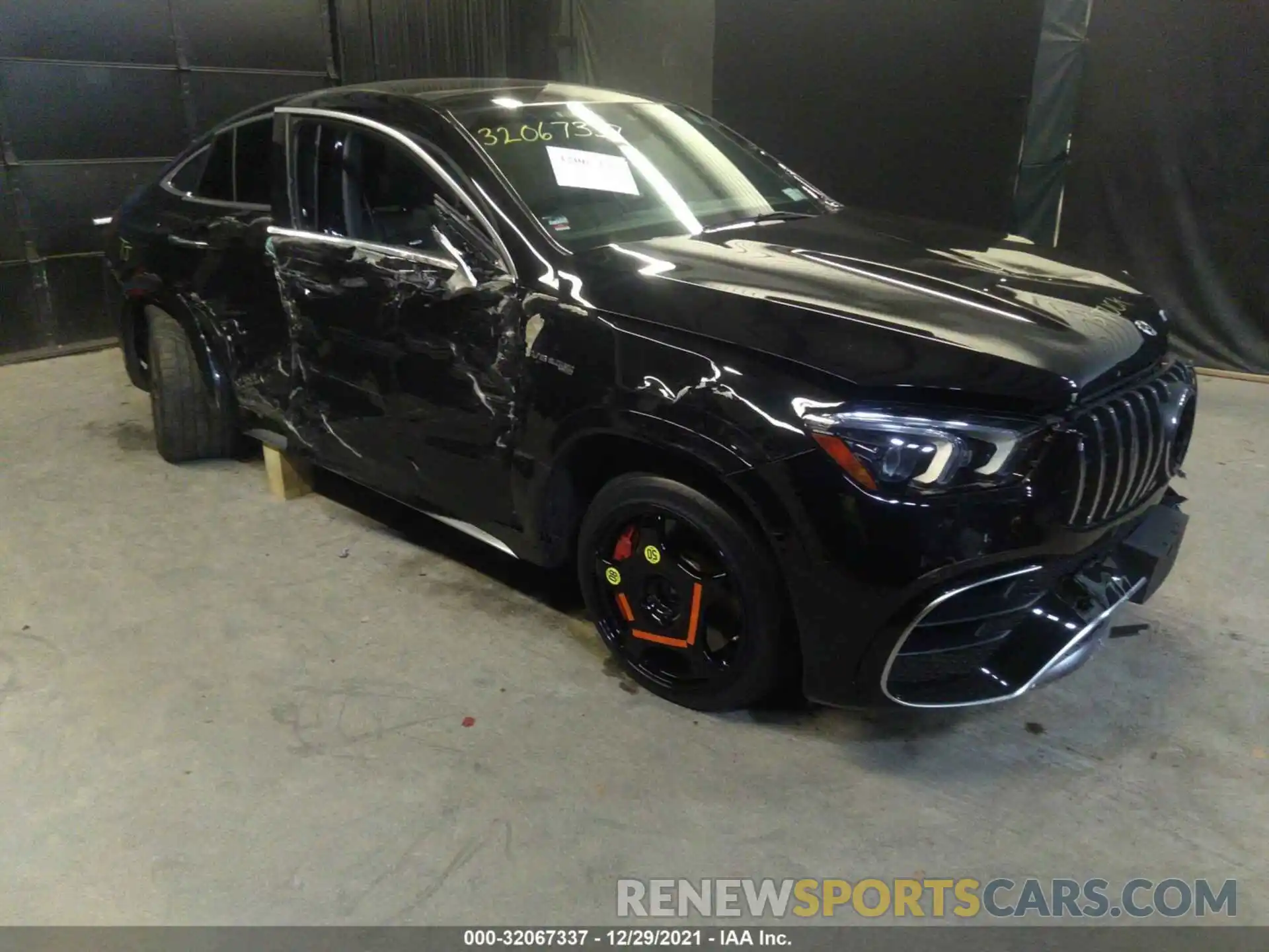 1 Photograph of a damaged car 4JGFD8KBXMA379774 MERCEDES-BENZ GLE 2021