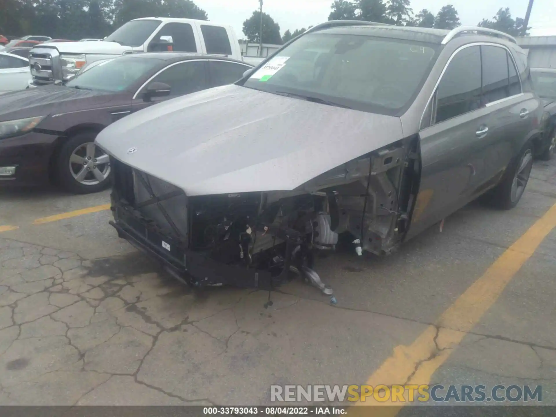 6 Photograph of a damaged car 4JGFB4JB5NA703361 MERCEDES-BENZ GLE 2022