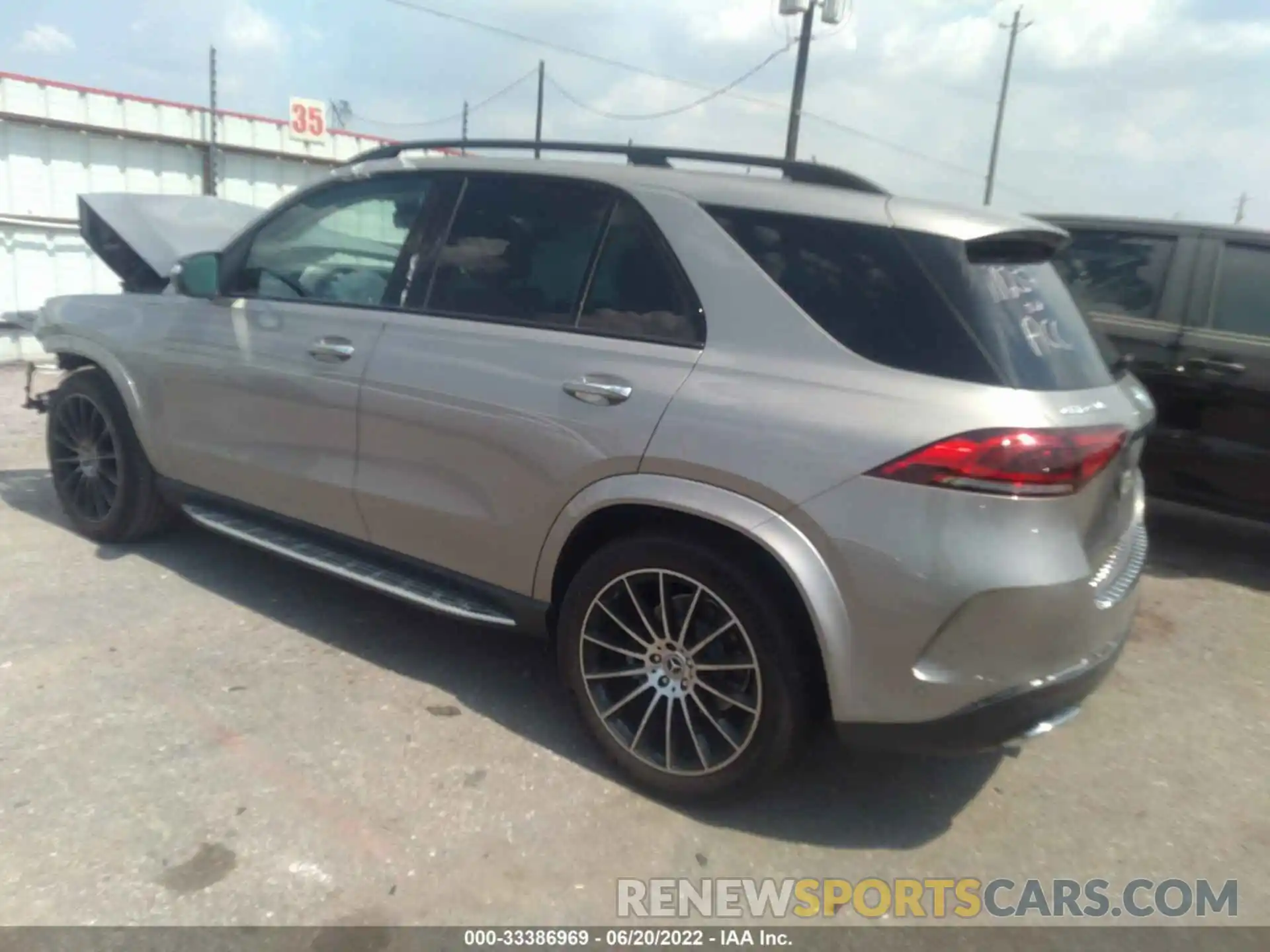 3 Фотография поврежденного автомобиля 4JGFB4JB8NA602444 MERCEDES-BENZ GLE 2022