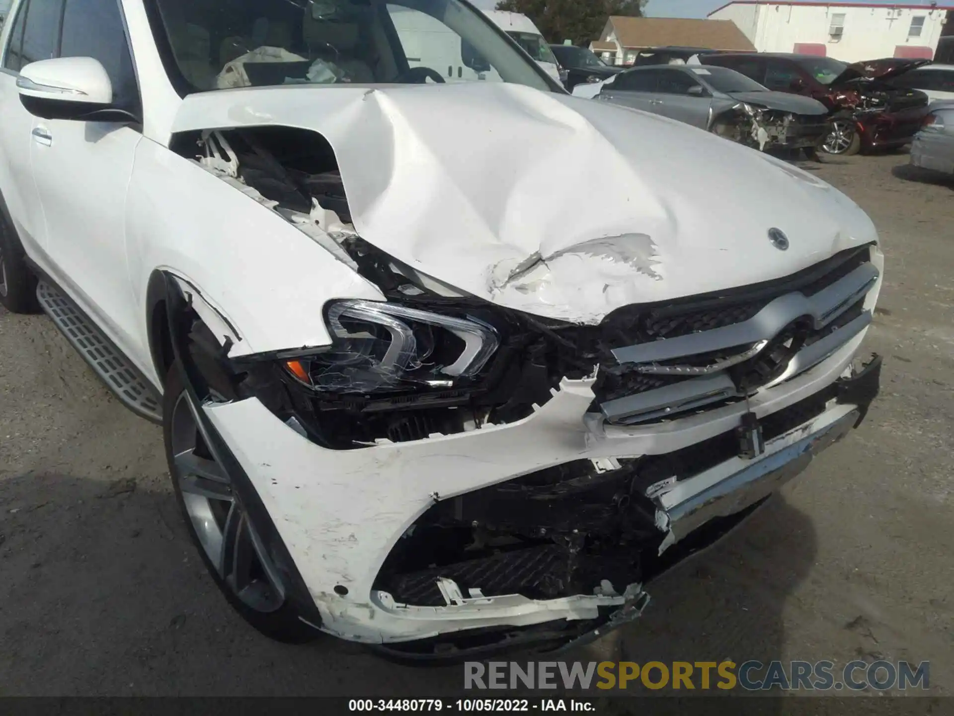 6 Photograph of a damaged car 4JGFB4JB9NA628664 MERCEDES-BENZ GLE 2022