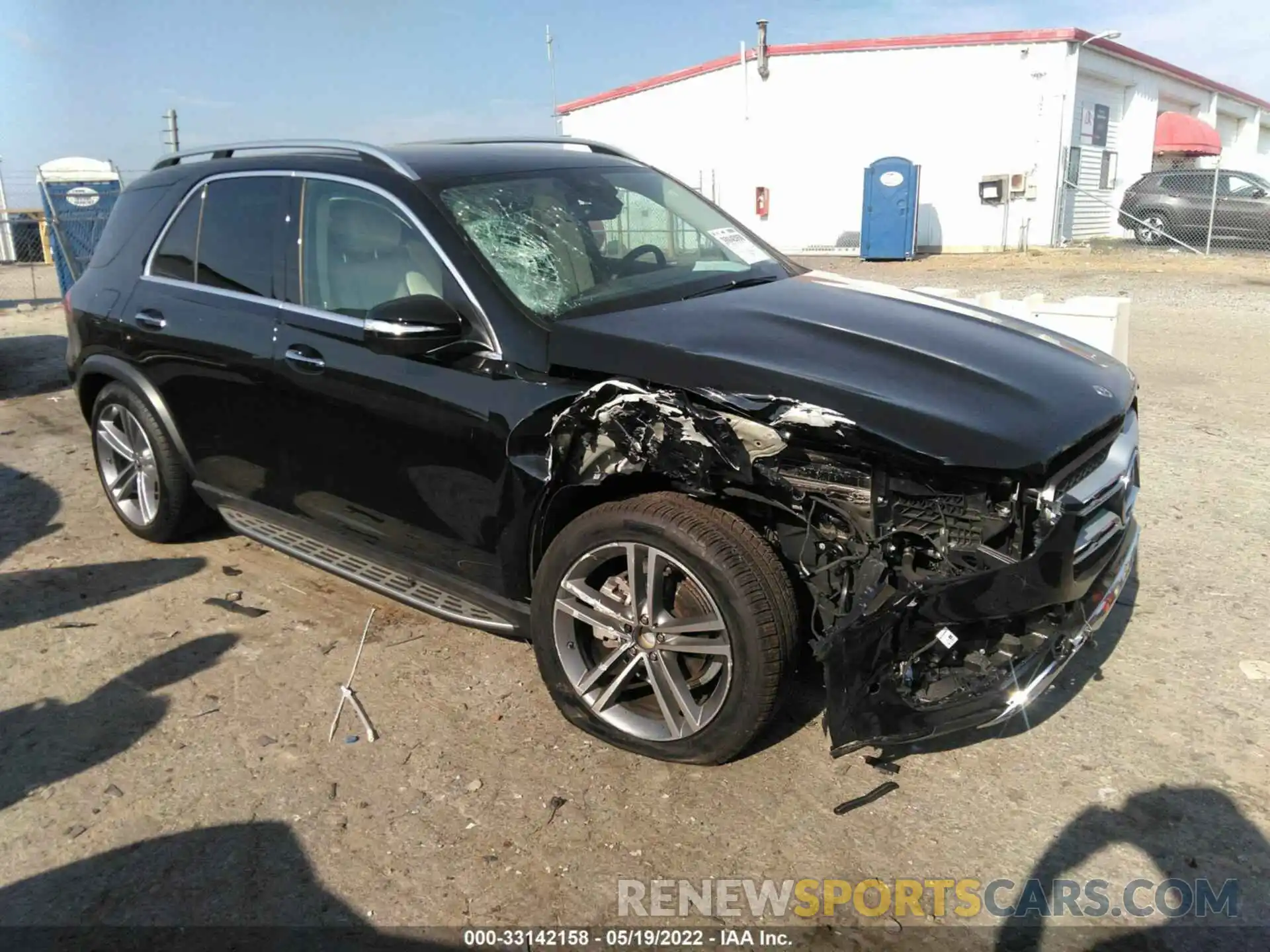 1 Photograph of a damaged car 4JGFB4JE3NA603530 MERCEDES-BENZ GLE 2022