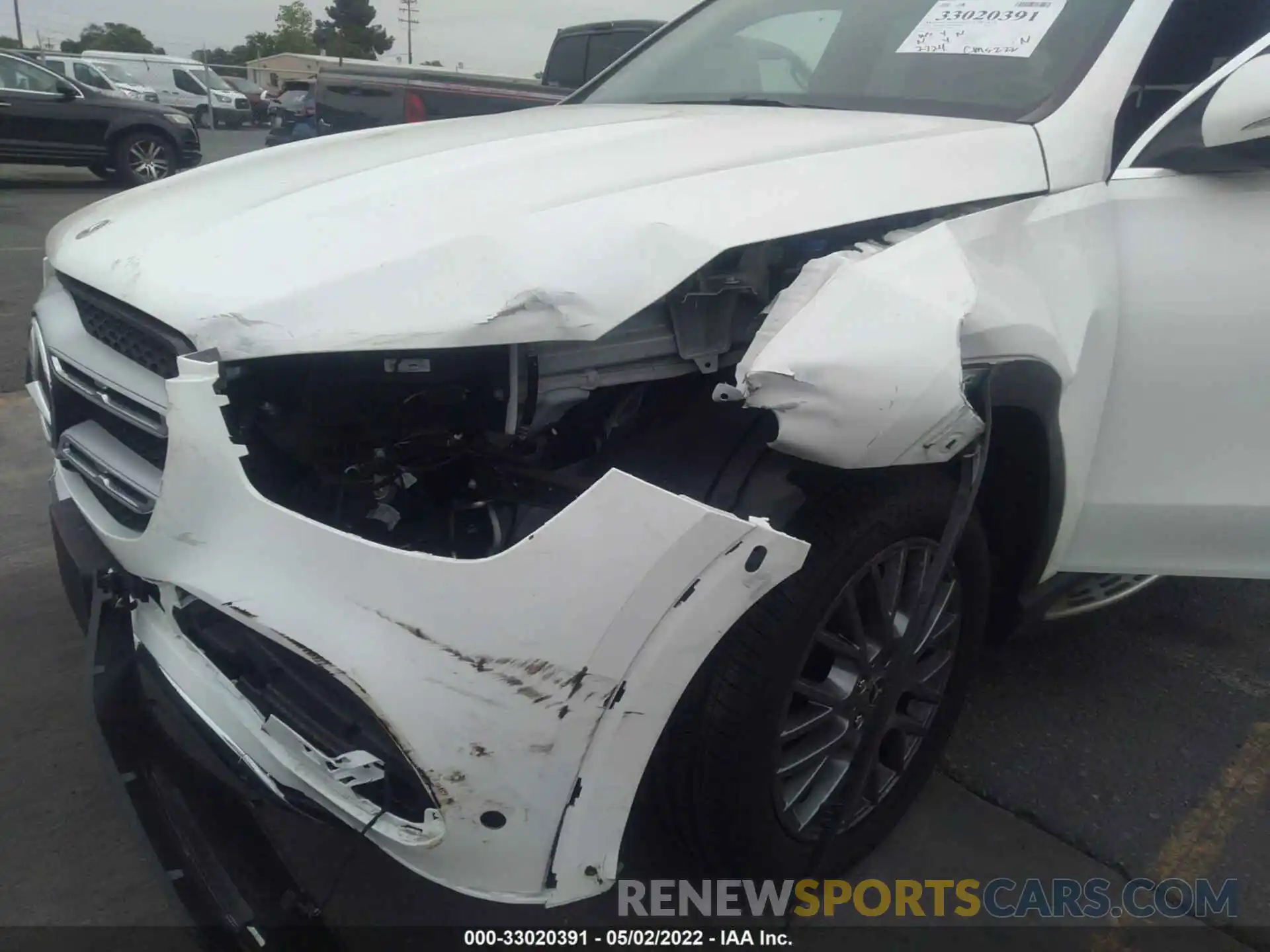 6 Photograph of a damaged car 4JGFB4JE9NA595899 MERCEDES-BENZ GLE 2022