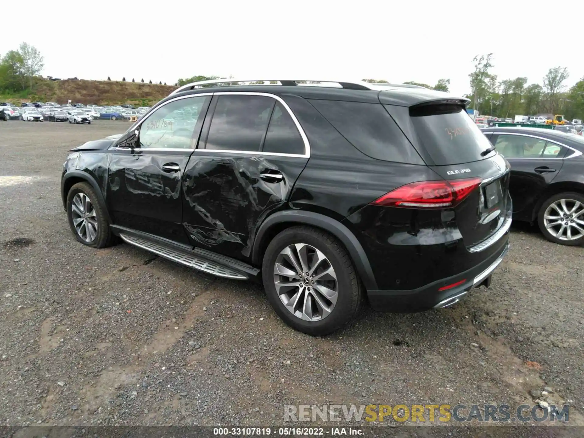 3 Фотография поврежденного автомобиля 4JGFB4KB0NA597528 MERCEDES-BENZ GLE 2022