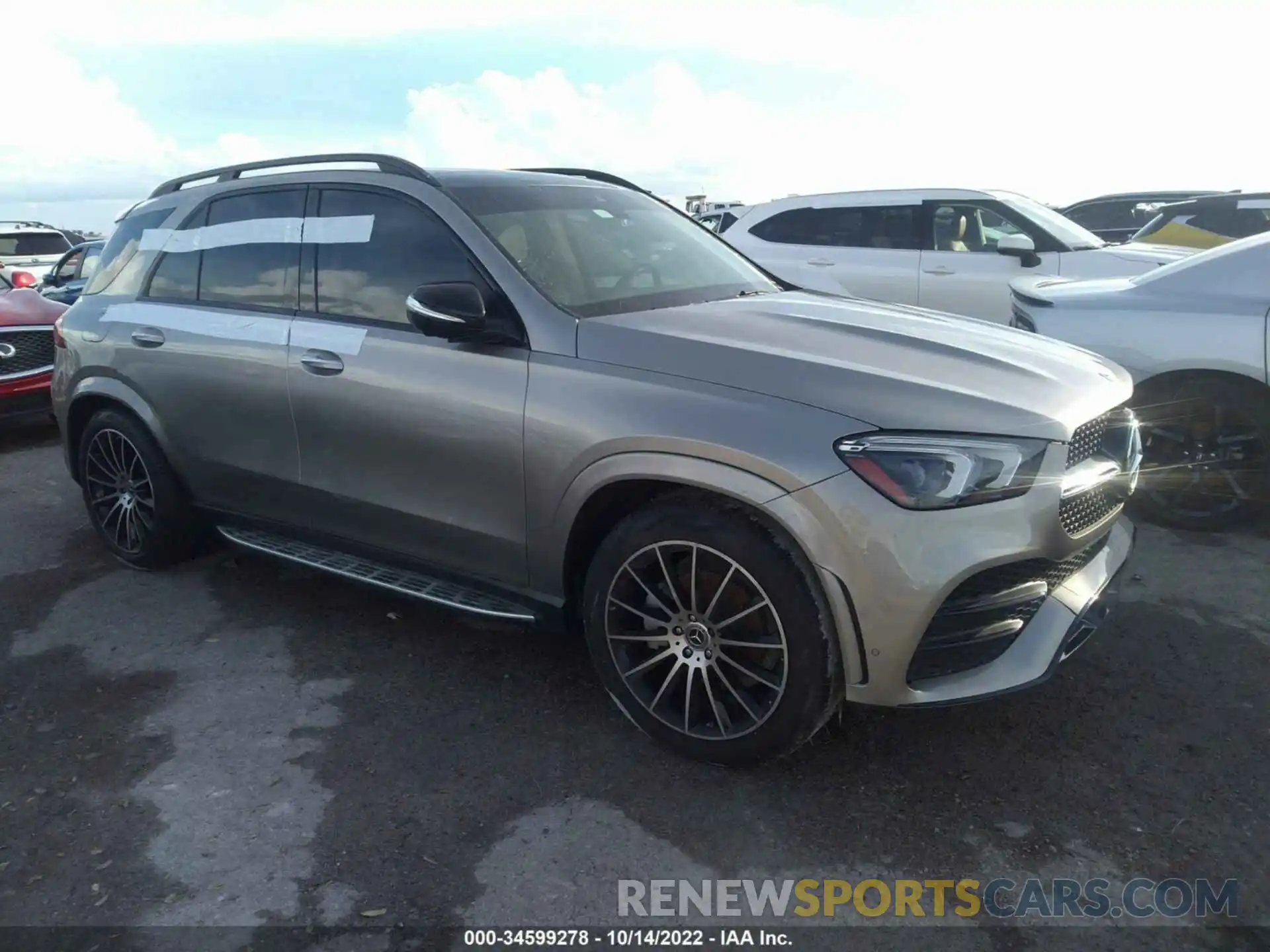 1 Фотография поврежденного автомобиля 4JGFB4KB0NA787572 MERCEDES-BENZ GLE 2022