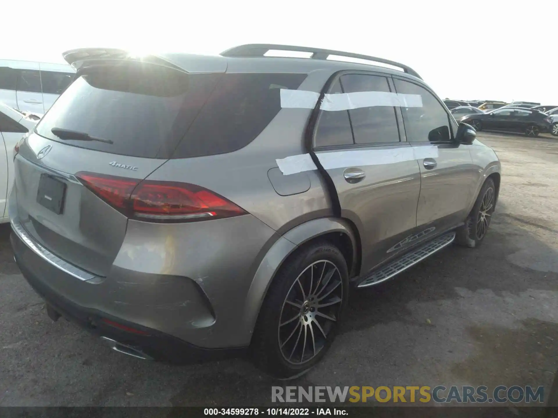 4 Фотография поврежденного автомобиля 4JGFB4KB0NA787572 MERCEDES-BENZ GLE 2022