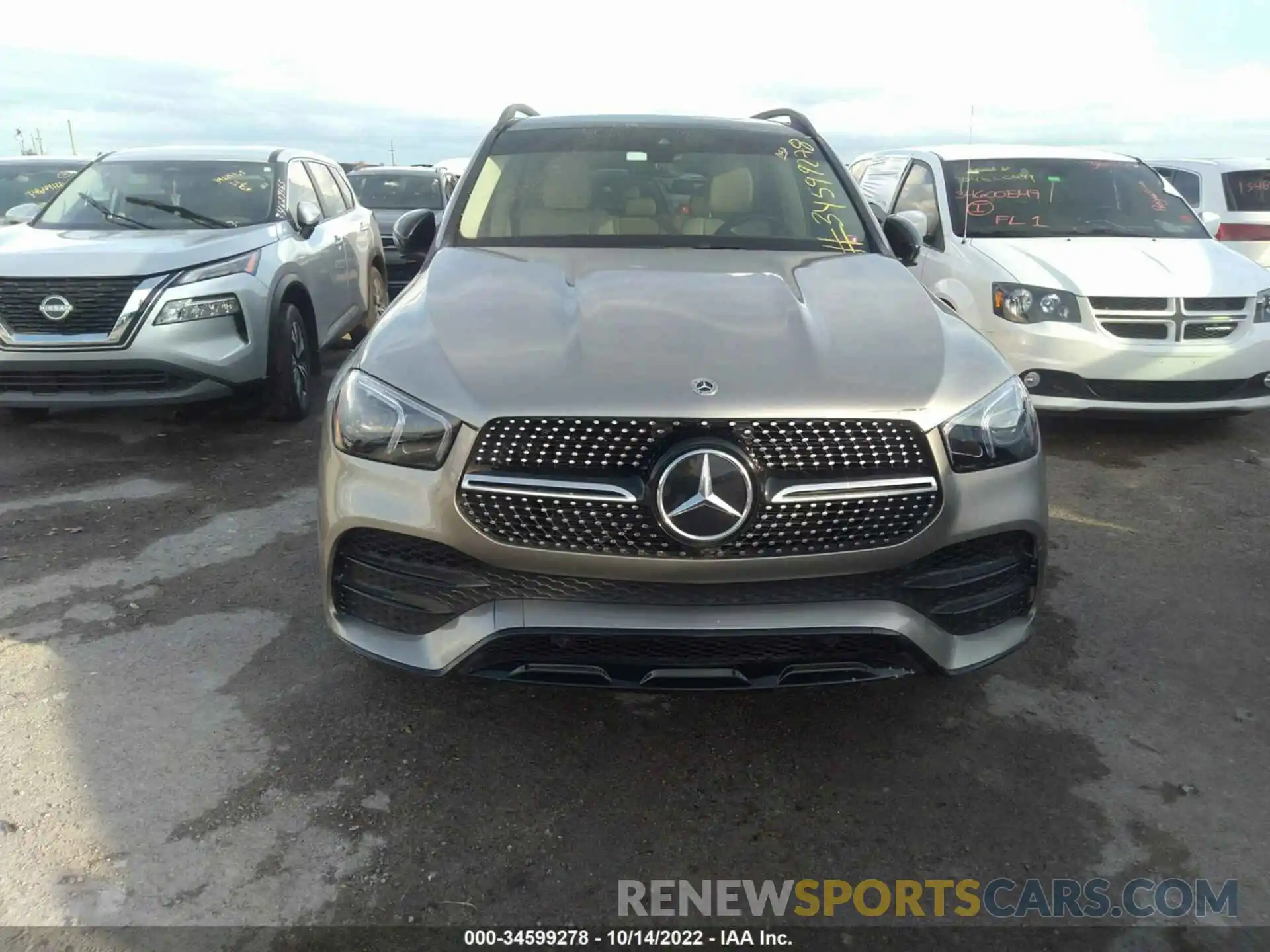 6 Фотография поврежденного автомобиля 4JGFB4KB0NA787572 MERCEDES-BENZ GLE 2022