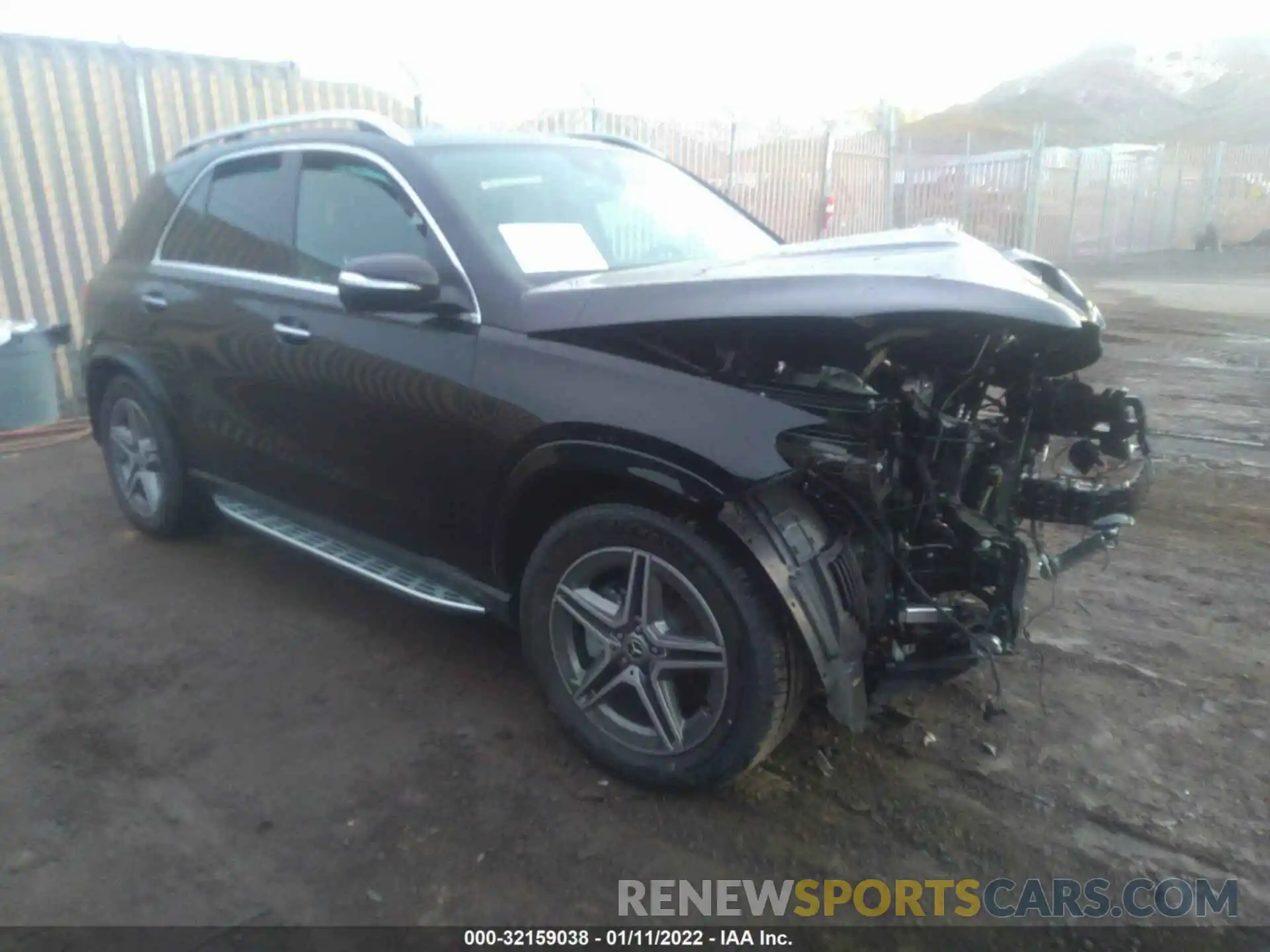 1 Фотография поврежденного автомобиля 4JGFB4KB3NA628612 MERCEDES-BENZ GLE 2022