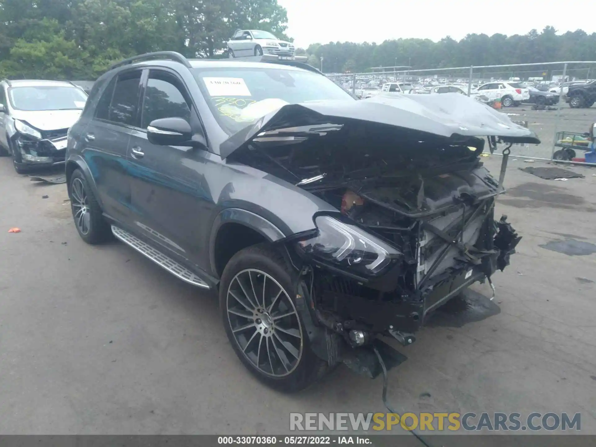 1 Photograph of a damaged car 4JGFB5KB3NA698729 MERCEDES-BENZ GLE 2022