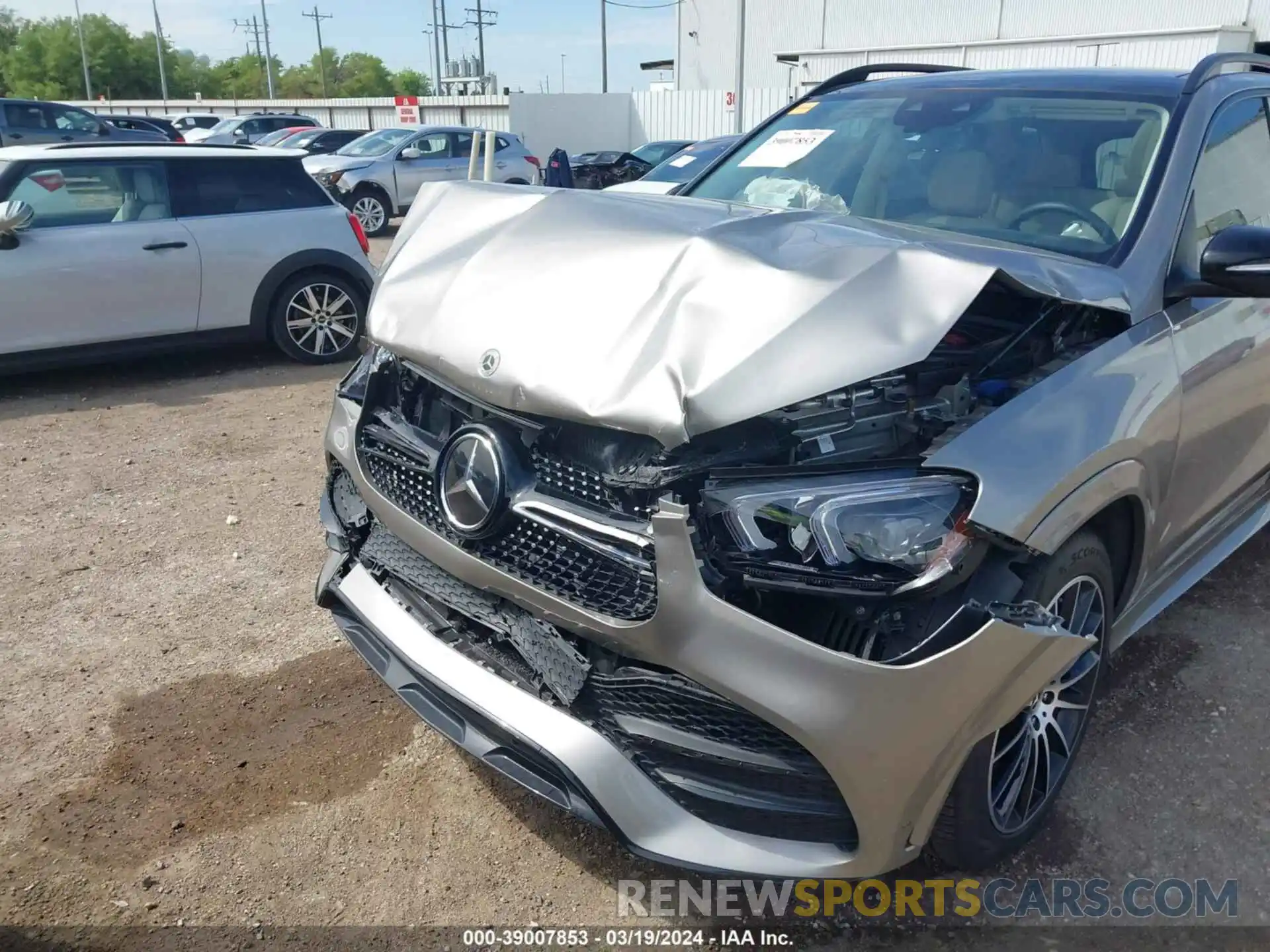 6 Photograph of a damaged car 4JGFB5KB7NA772878 MERCEDES-BENZ GLE 2022