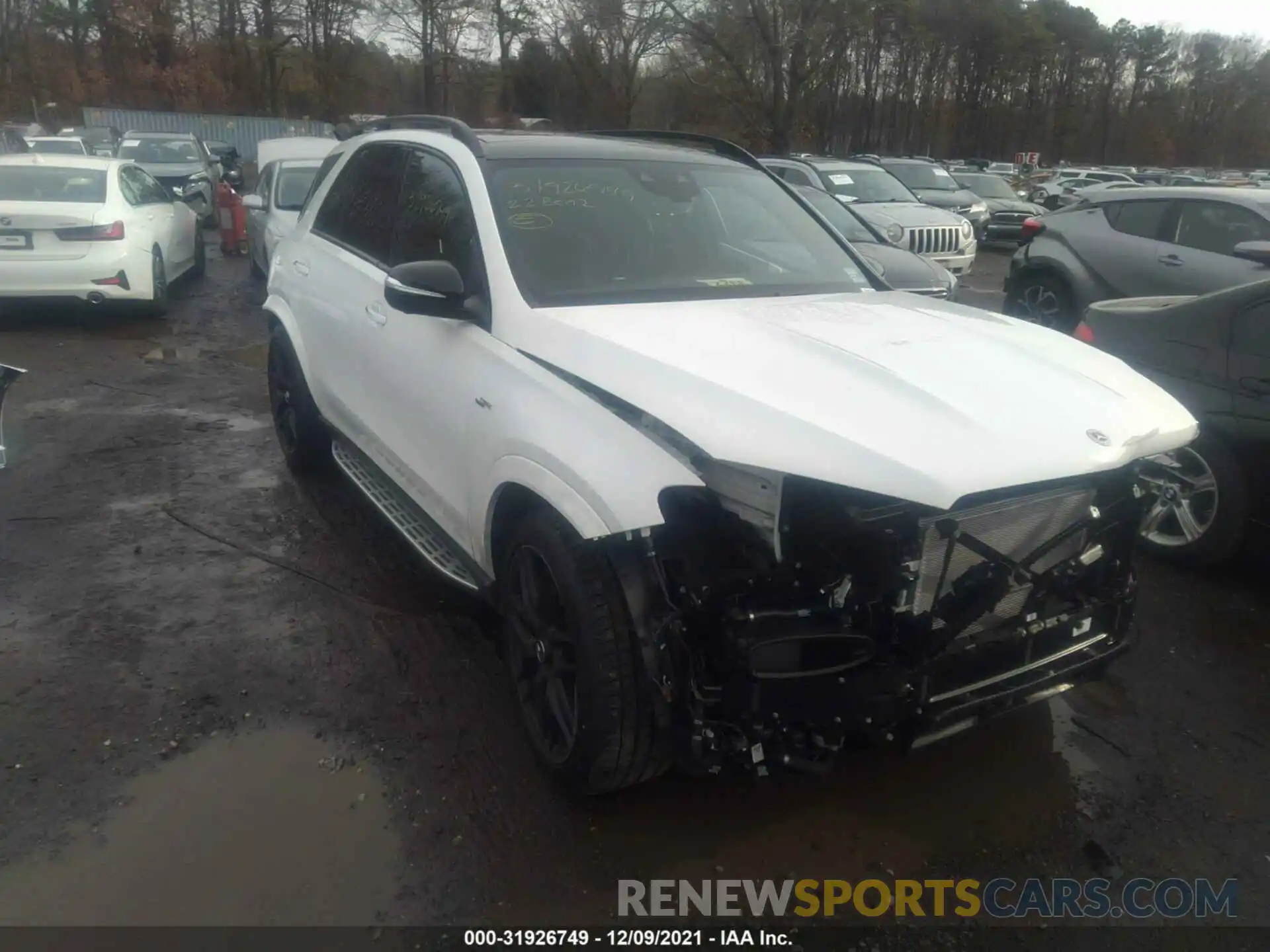 1 Photograph of a damaged car 4JGFB6BB3NA589113 MERCEDES-BENZ GLE 2022