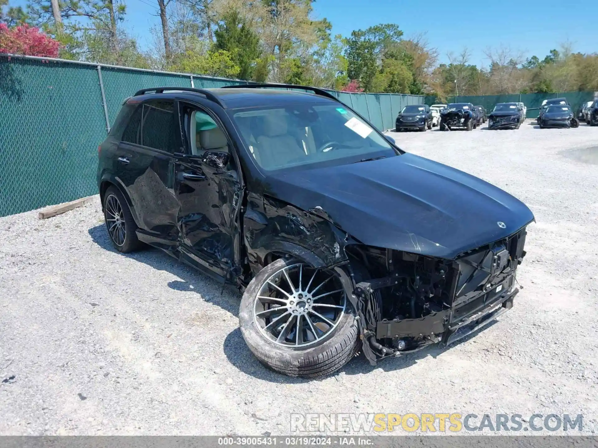 1 Photograph of a damaged car 4JGFB5KBXPA937115 MERCEDES-BENZ GLE 2023