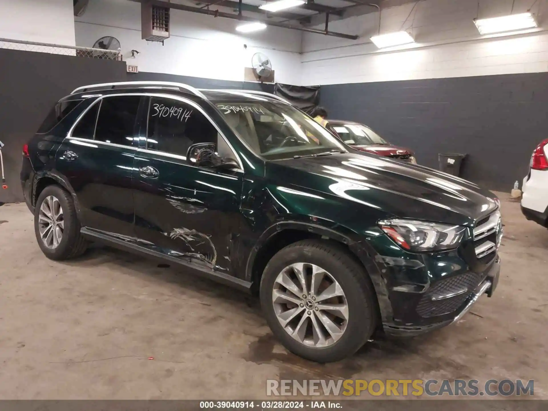 1 Photograph of a damaged car 4JGFB4KB1LA215620 MERCEDES-BENZ GLE 350 2020