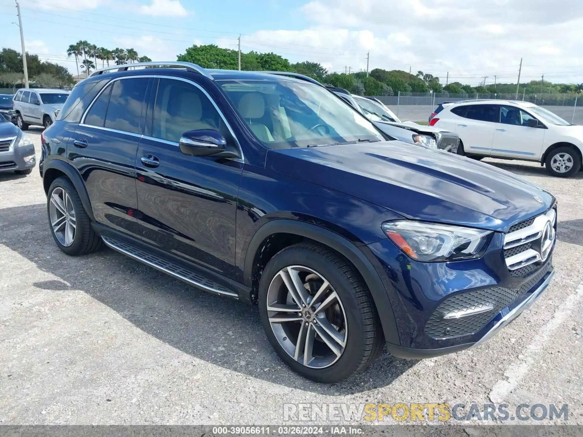 1 Photograph of a damaged car 4JGFB4JB2NA628571 MERCEDES-BENZ GLE 350 2022