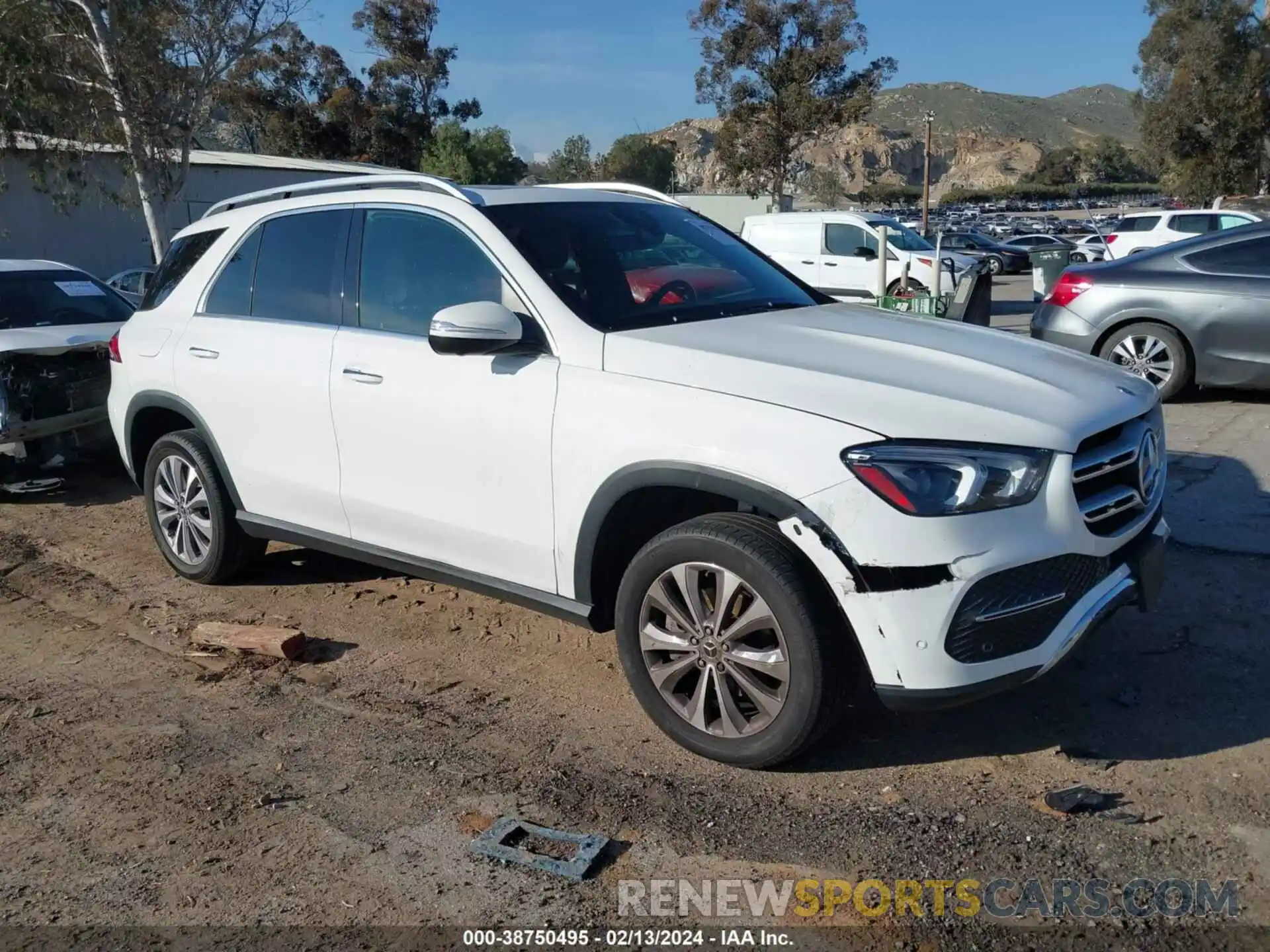 1 Photograph of a damaged car 4JGFB4KB7NA607066 MERCEDES-BENZ GLE 350 2022