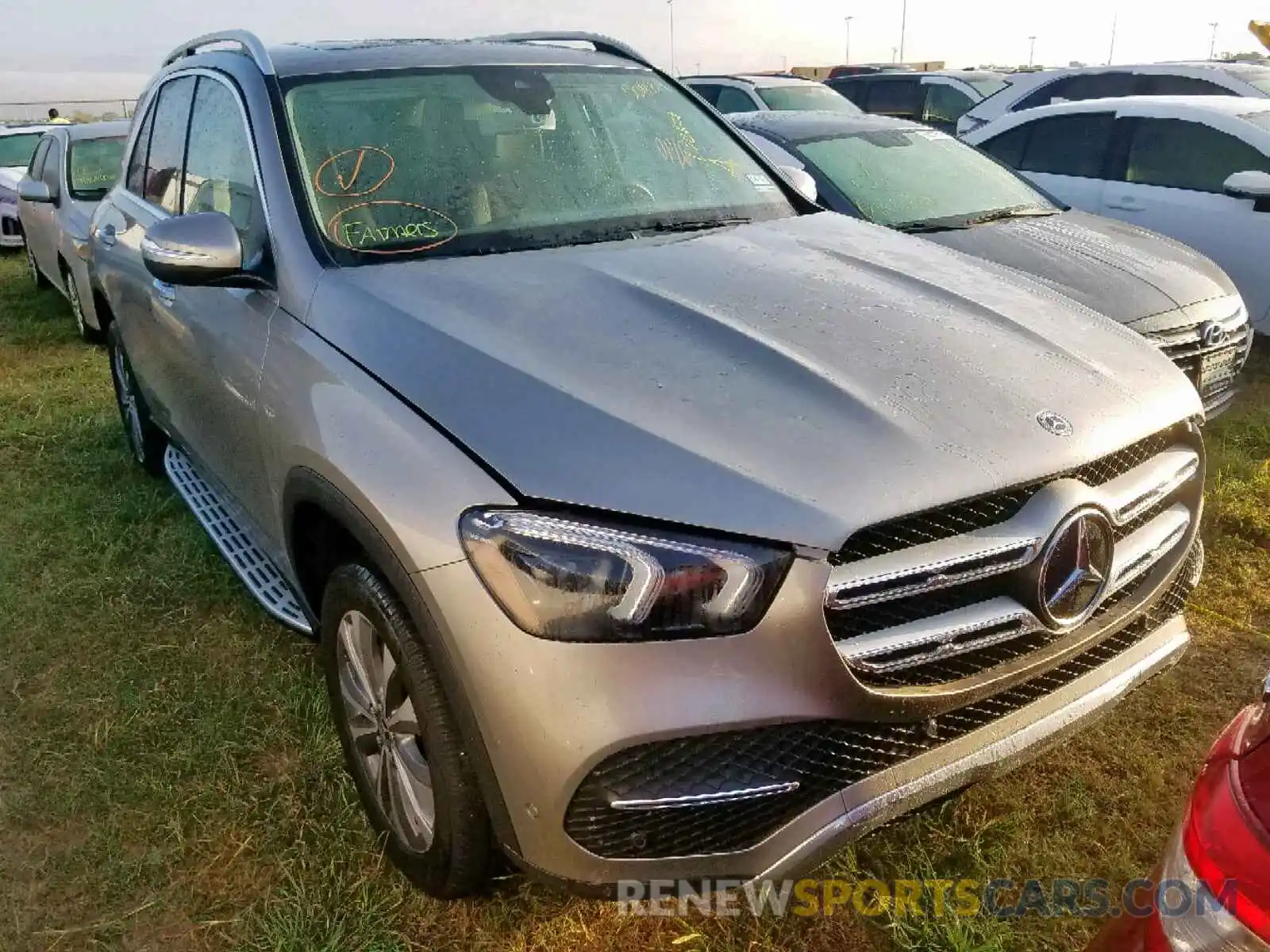 1 Photograph of a damaged car 4JGFB4KB8LA076005 MERCEDES-BENZ GLE 350 4M 2020