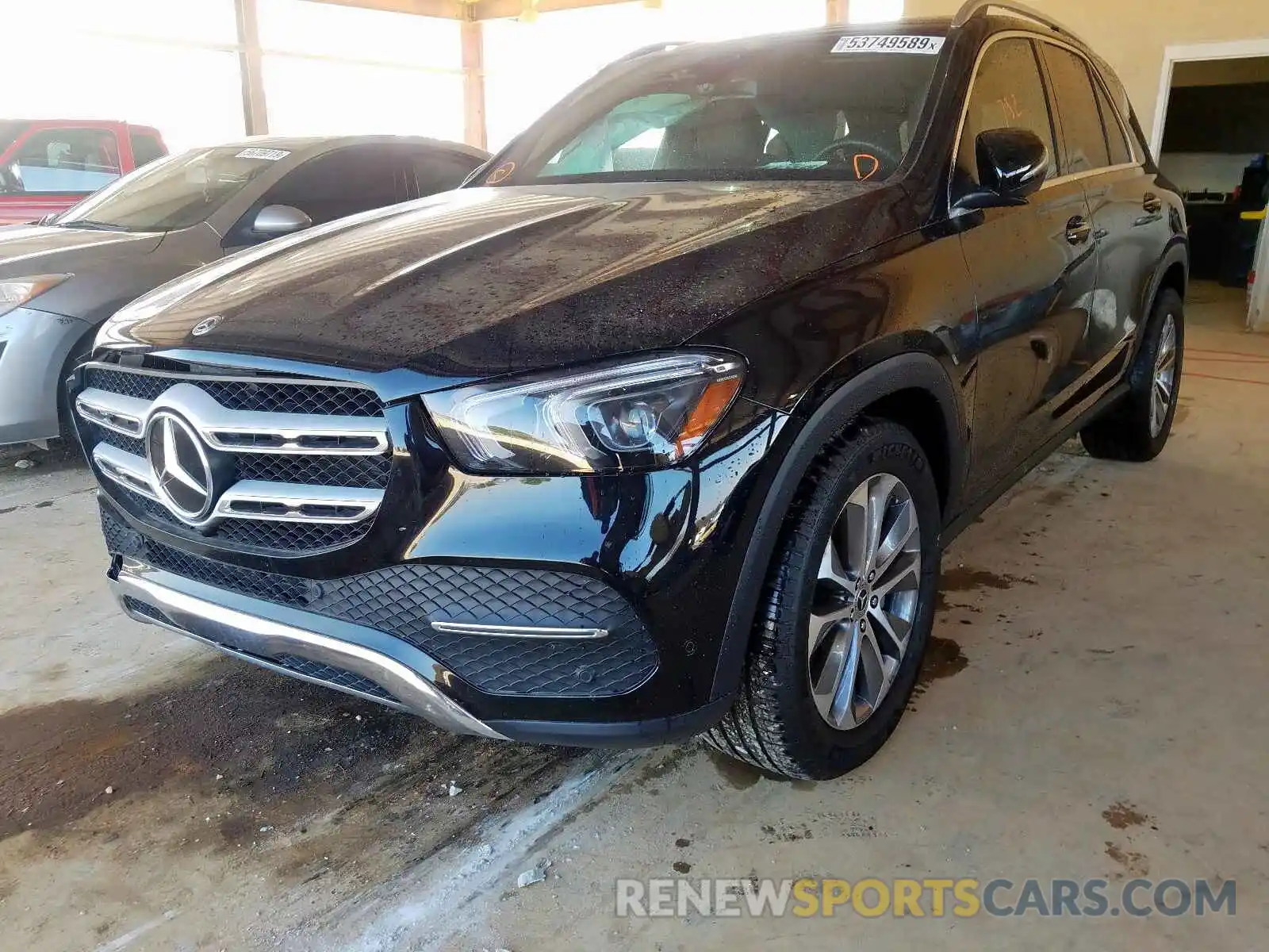 2 Photograph of a damaged car 4JGFB4KBXLA093341 MERCEDES-BENZ GLE 350 4M 2020