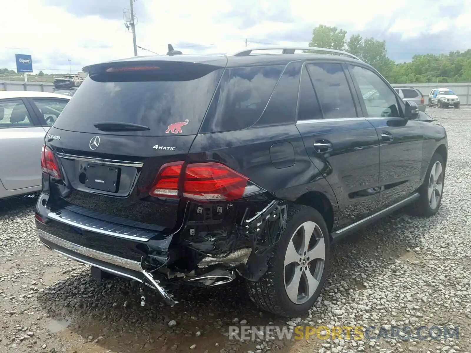 4 Photograph of a damaged car 4JGDA5GB3KB206855 MERCEDES-BENZ GLE 400 4M 2019