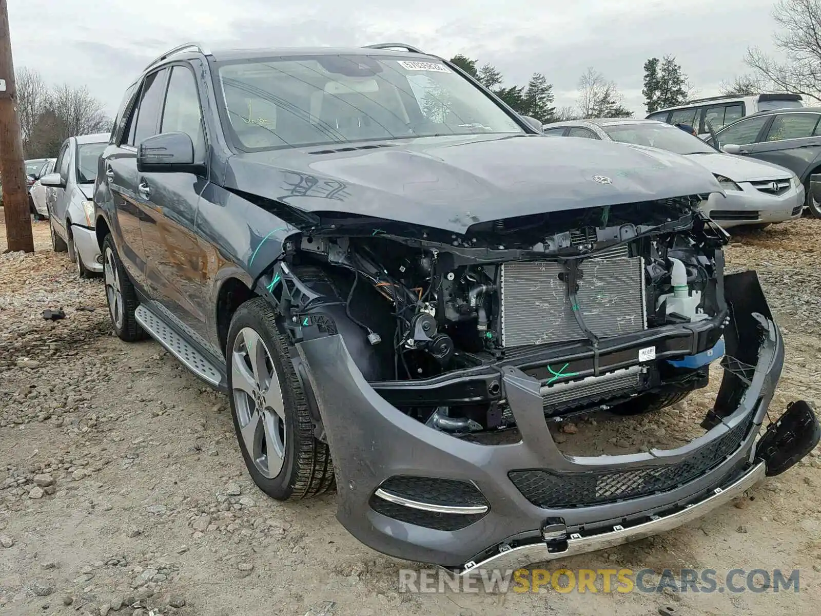 1 Photograph of a damaged car 4JGDA5GB5KB209899 MERCEDES-BENZ GLE 400 4M 2019