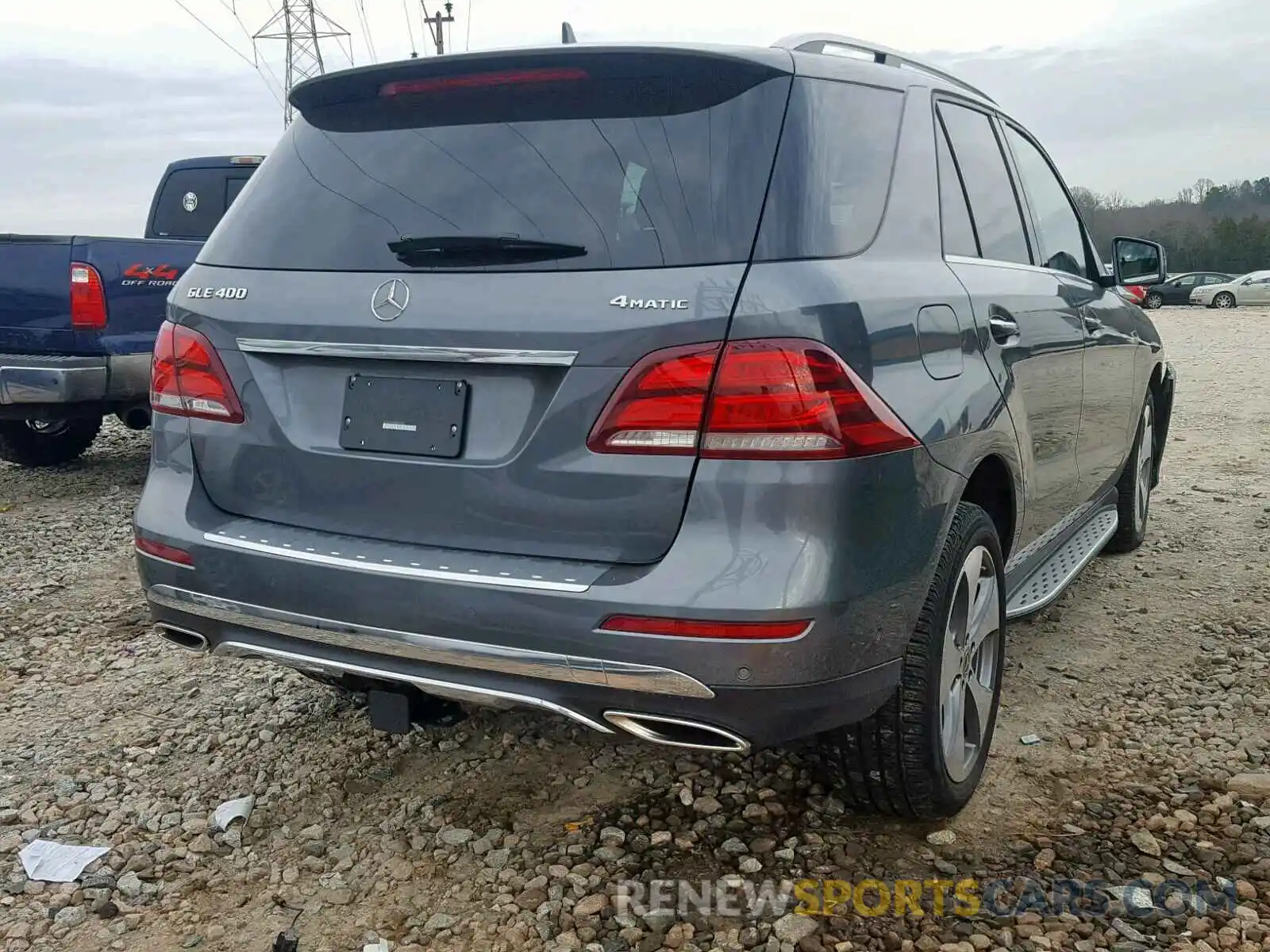 4 Фотография поврежденного автомобиля 4JGDA5GB5KB209899 MERCEDES-BENZ GLE 400 4M 2019