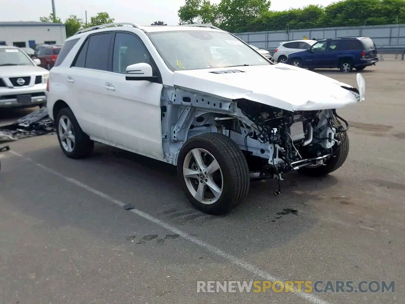 1 Photograph of a damaged car 4JGDA5GB6KB209085 MERCEDES-BENZ GLE 400 4M 2019