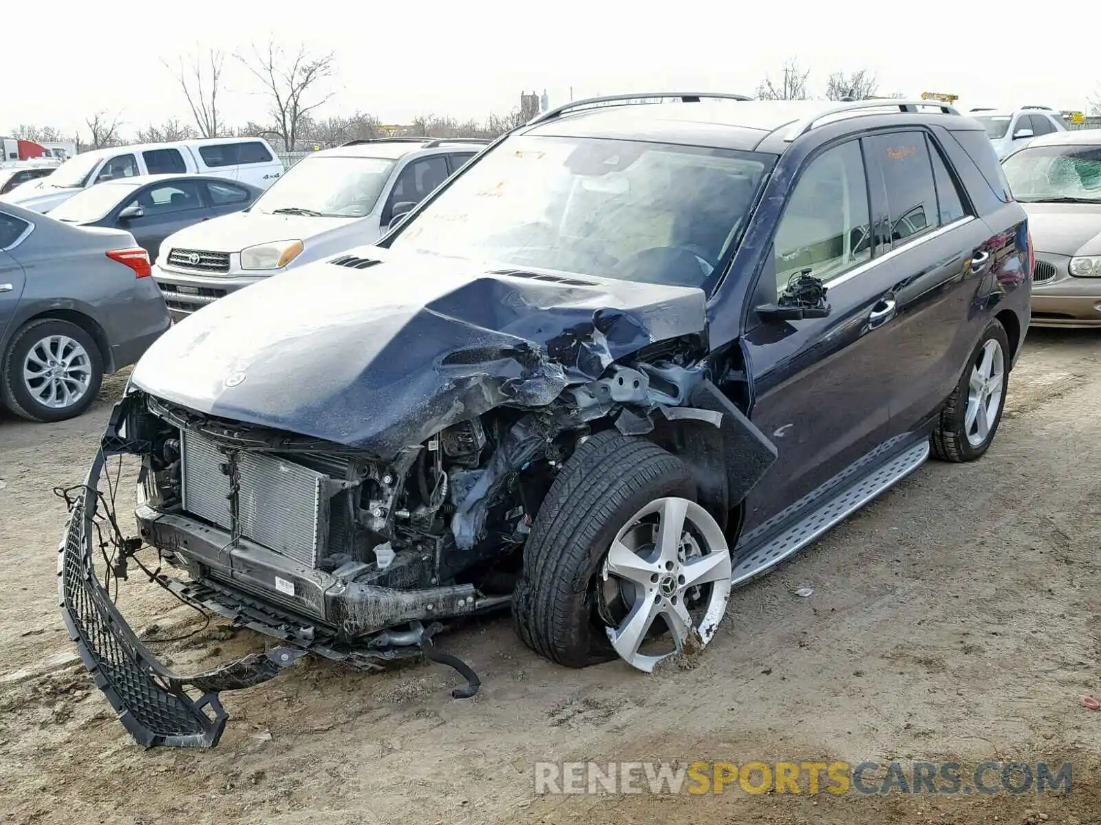 2 Фотография поврежденного автомобиля 4JGDA5GB9KB206326 MERCEDES-BENZ GLE 400 4M 2019