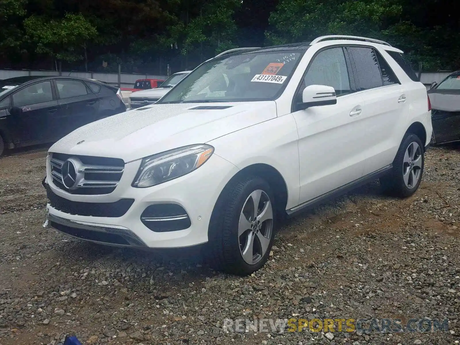 2 Photograph of a damaged car 4JGDA5GBXKB212314 MERCEDES-BENZ GLE 400 4M 2019