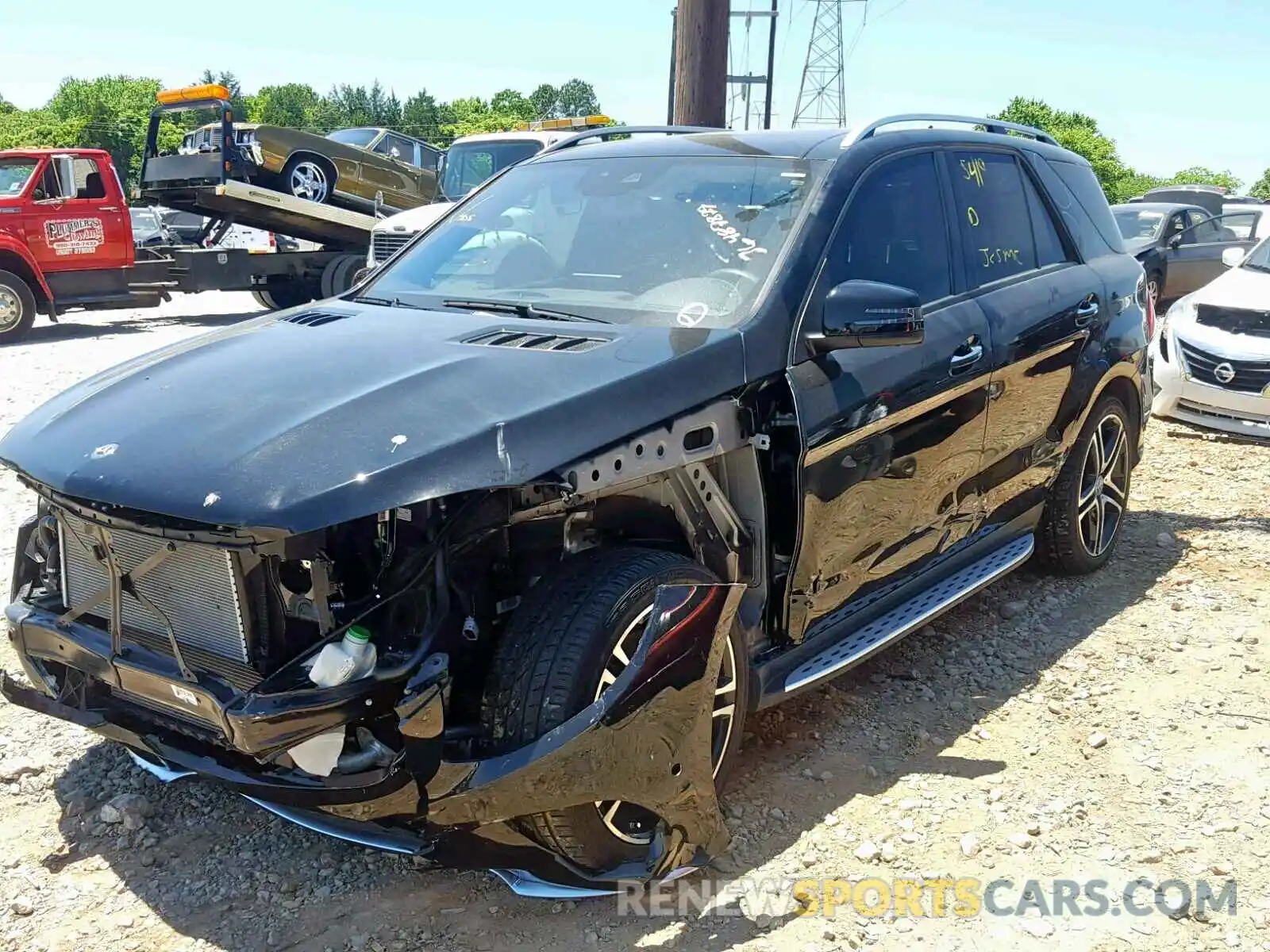 2 Фотография поврежденного автомобиля 4JGDA6EB7KB207774 MERCEDES-BENZ GLE 43 AMG 2019