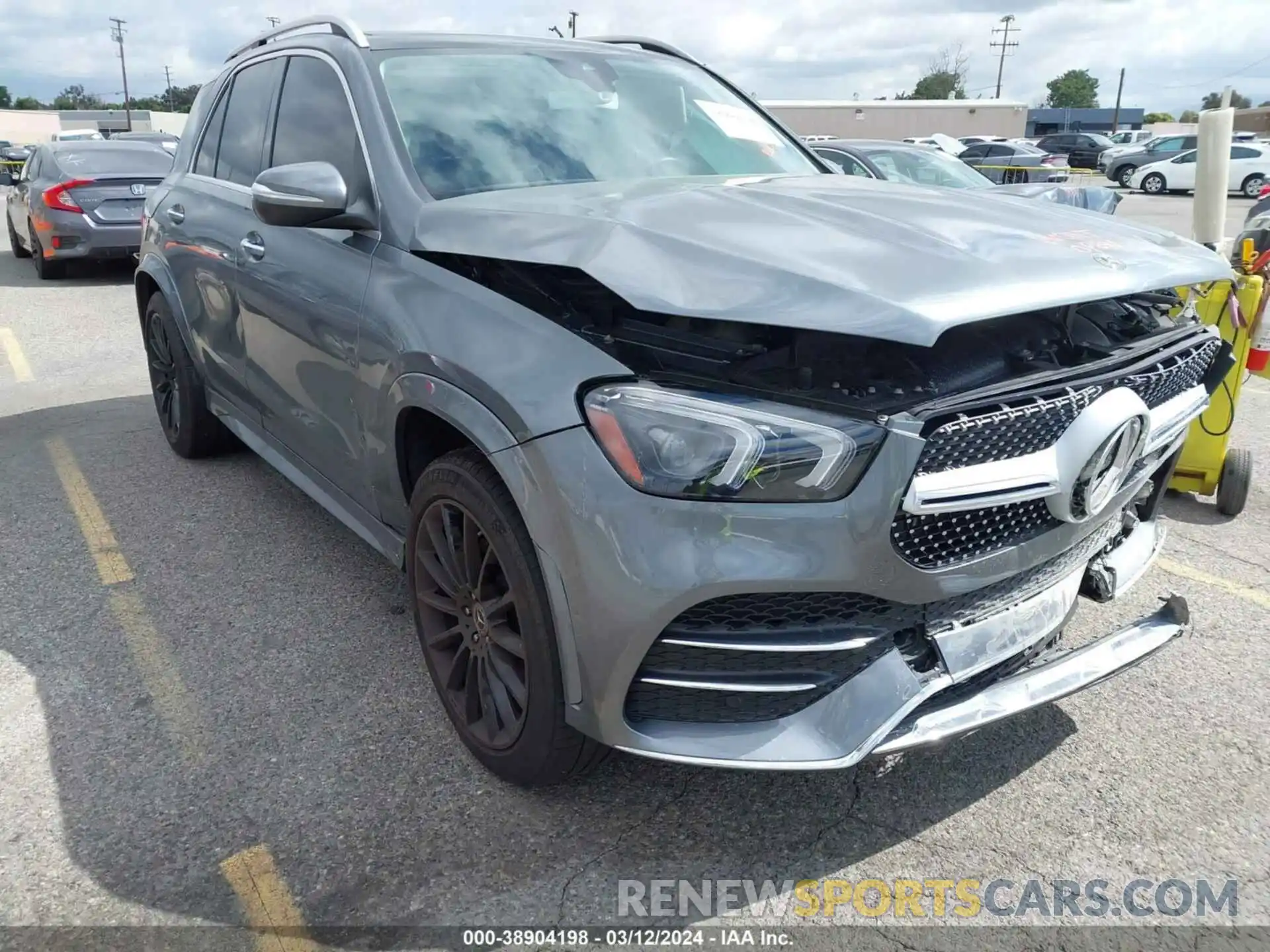 1 Photograph of a damaged car 4JGFB5KB7LA016335 MERCEDES-BENZ GLE 450 2020