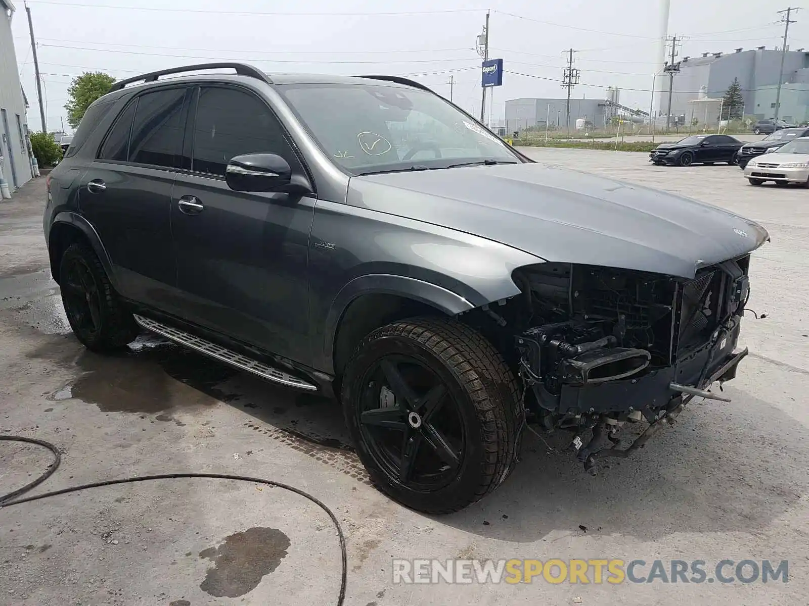 1 Photograph of a damaged car 4JGFB6BB7LA135685 MERCEDES-BENZ GLE AMG 53 2020