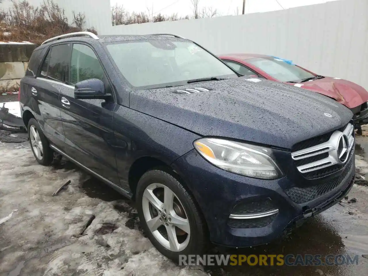 1 Photograph of a damaged car 4JGDA5GB0KB205596 MERCEDES-BENZ GLE-CLASS 2019