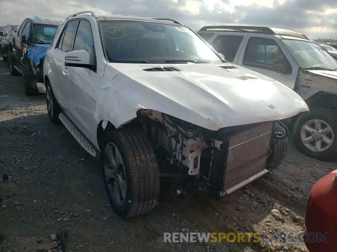 1 Photograph of a damaged car 4JGDA5GB0KB205632 MERCEDES-BENZ GLE-CLASS 2019