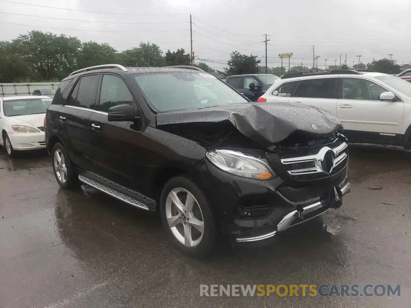 1 Photograph of a damaged car 4JGDA5GB0KB207526 MERCEDES-BENZ GLE-CLASS 2019