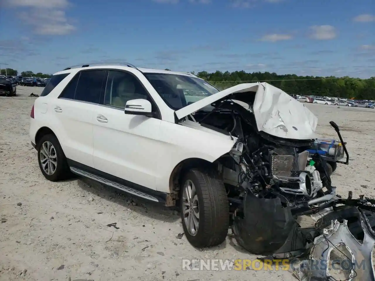 1 Photograph of a damaged car 4JGDA5GB0KB209440 MERCEDES-BENZ GLE-CLASS 2019