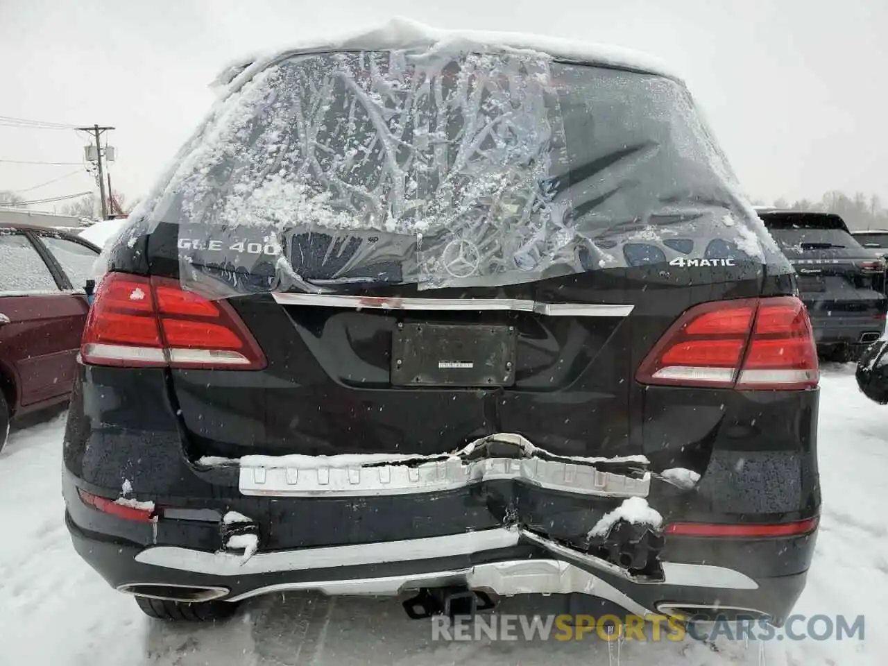 6 Photograph of a damaged car 4JGDA5GB0KB212595 MERCEDES-BENZ GLE-CLASS 2019