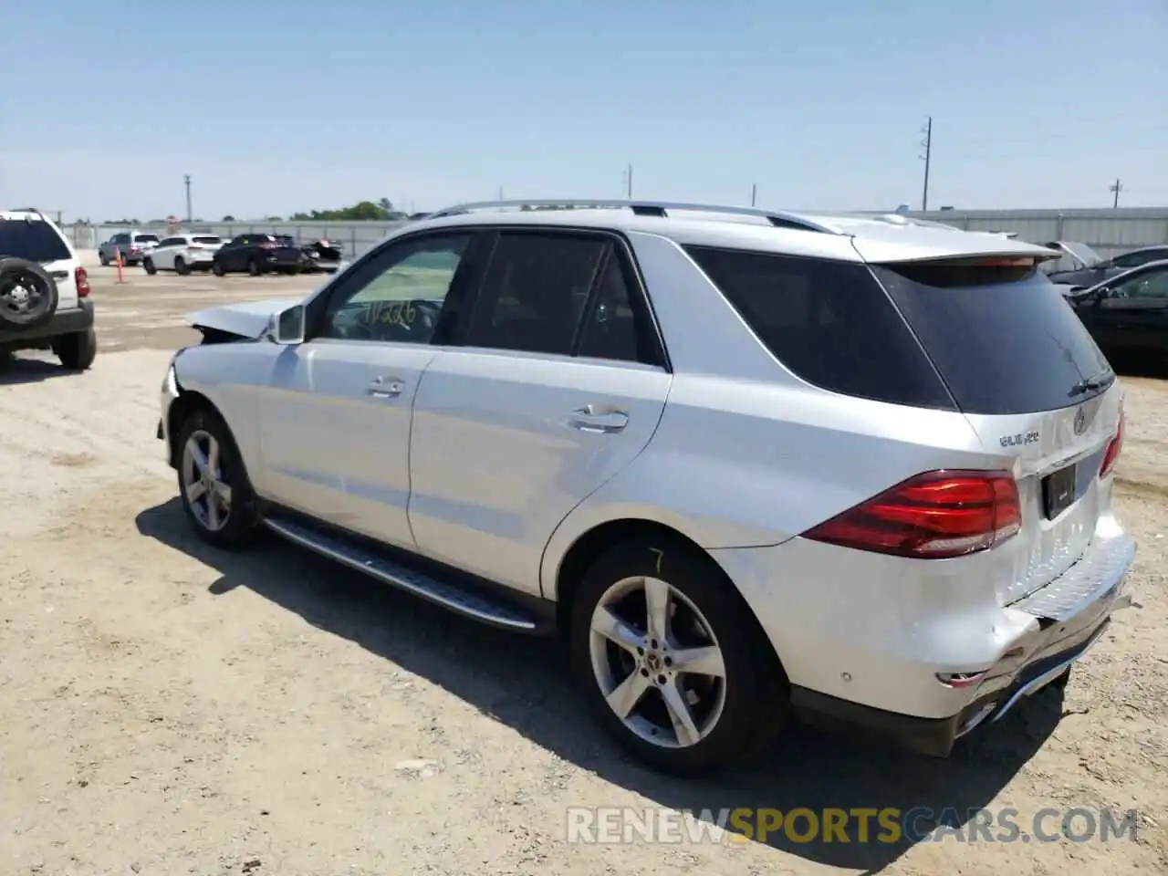 3 Photograph of a damaged car 4JGDA5GB1KB209558 MERCEDES-BENZ GLE-CLASS 2019