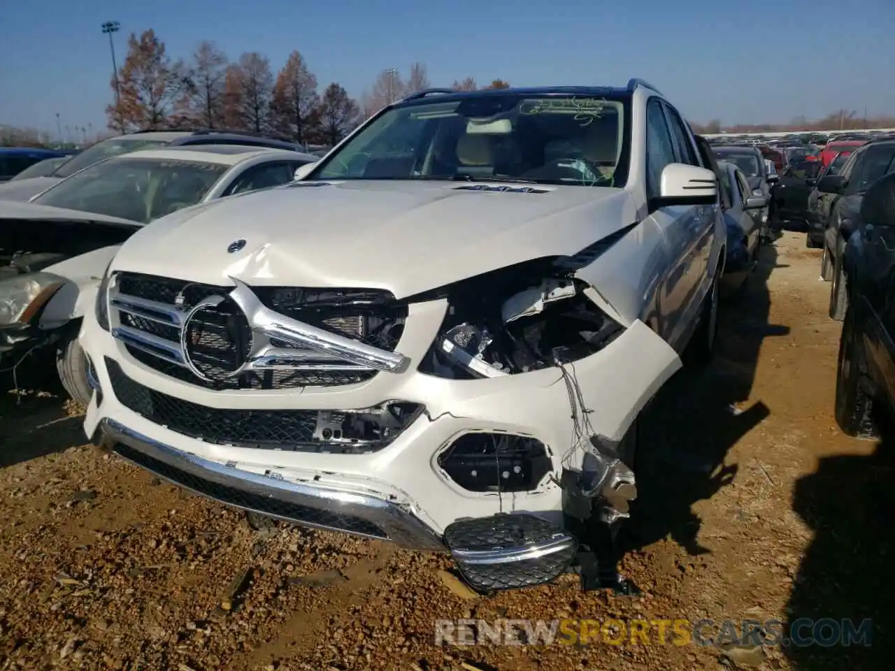 2 Photograph of a damaged car 4JGDA5GB1KB218244 MERCEDES-BENZ GLE-CLASS 2019